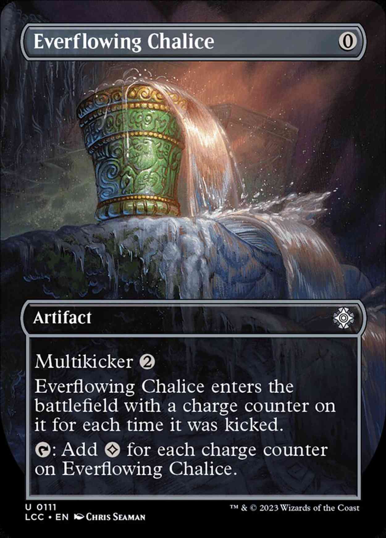 Everflowing Chalice (Borderless) magic card front