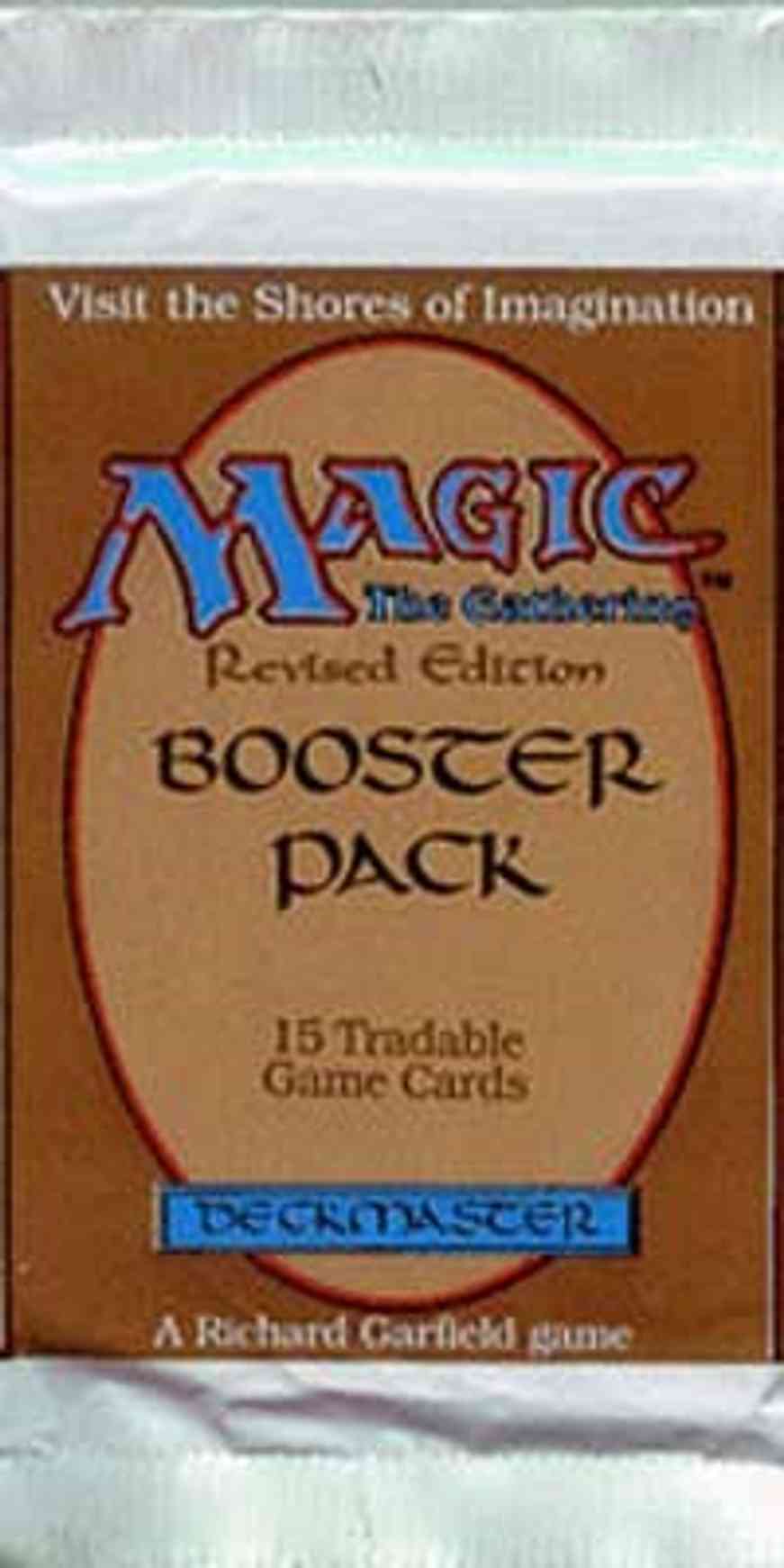 Revised Edition - Booster Pack magic card front