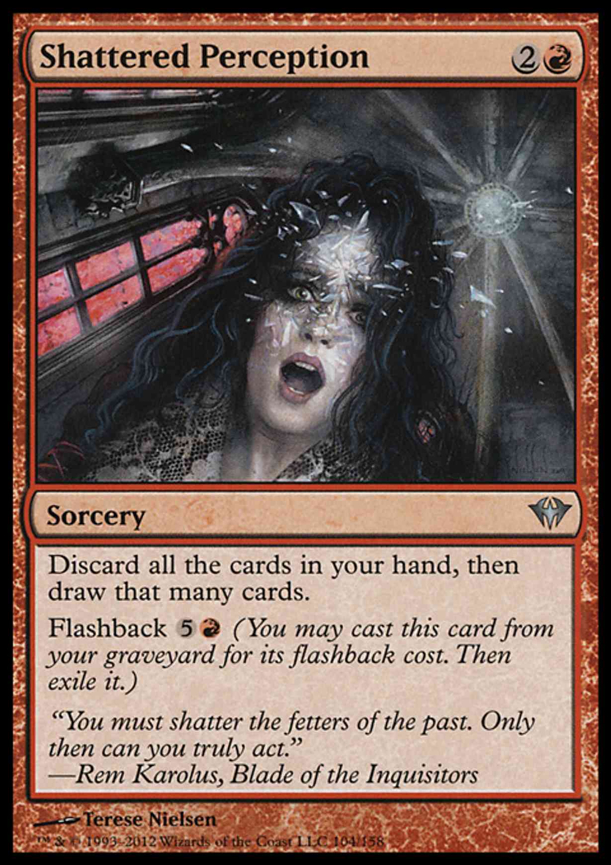 Shattered Perception magic card front