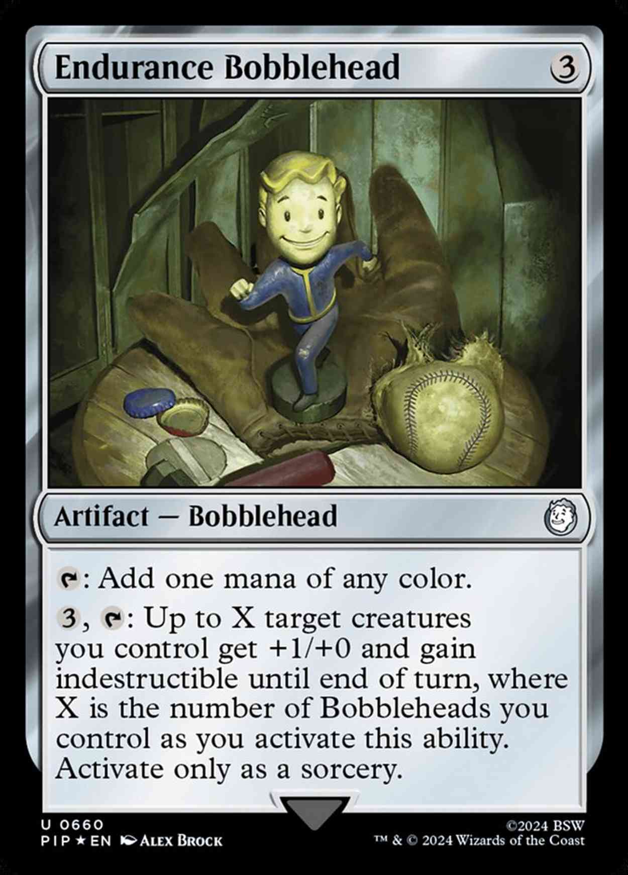 Endurance Bobblehead (Surge Foil) magic card front