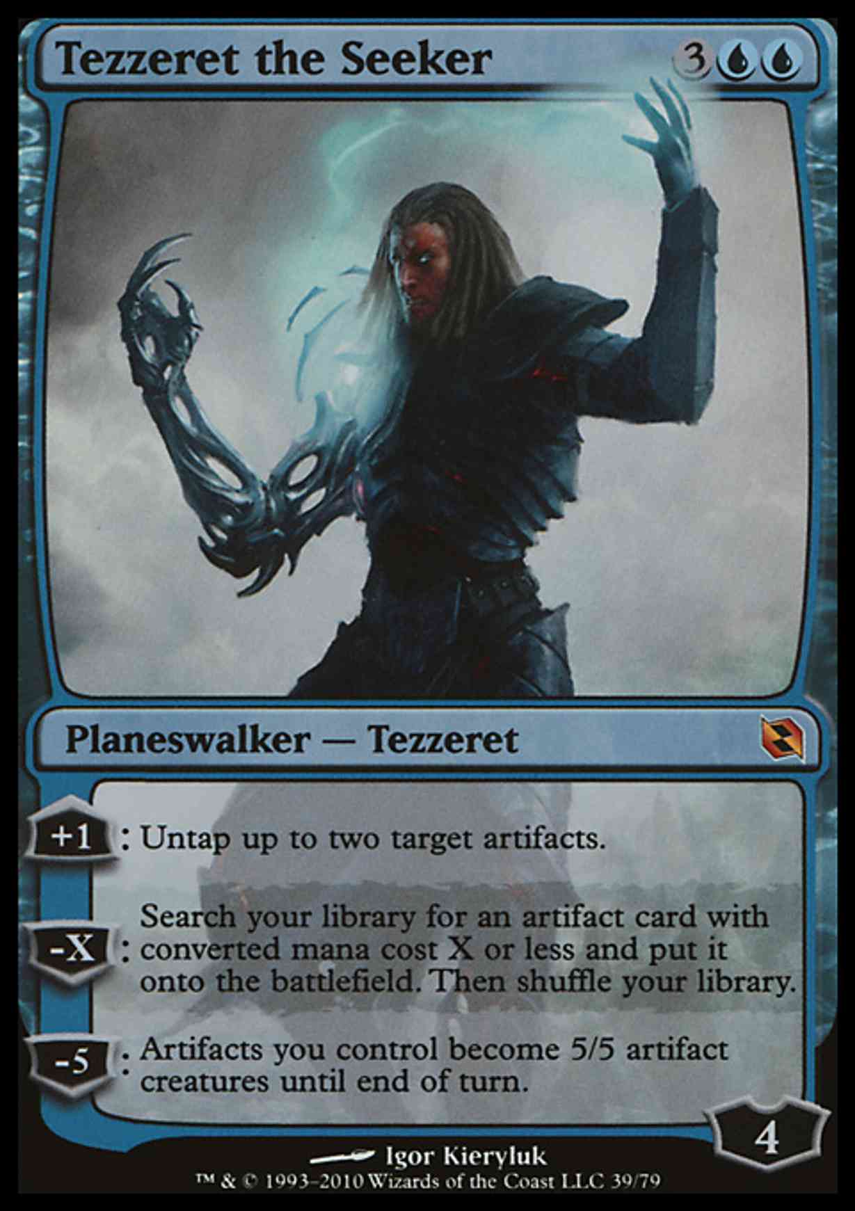 Tezzeret the Seeker magic card front