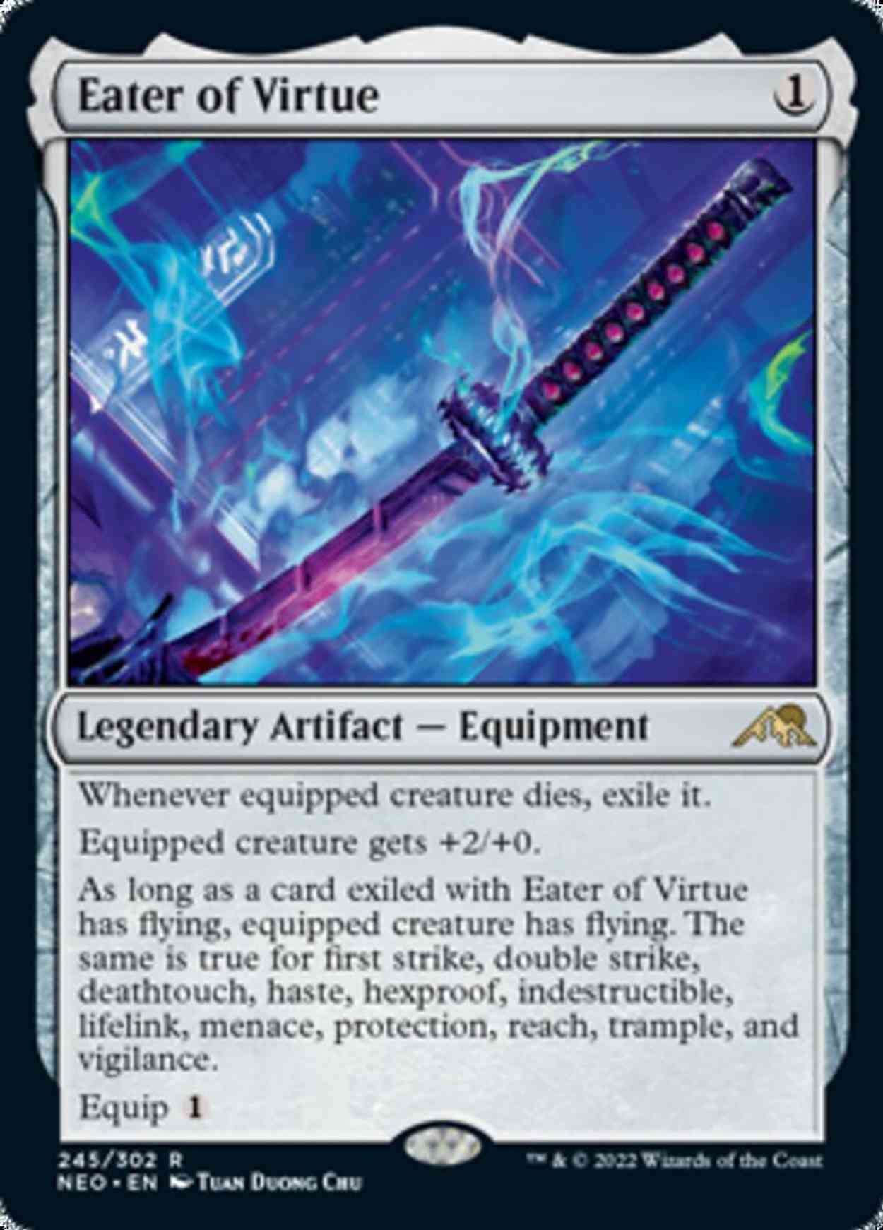 Eater of Virtue magic card front