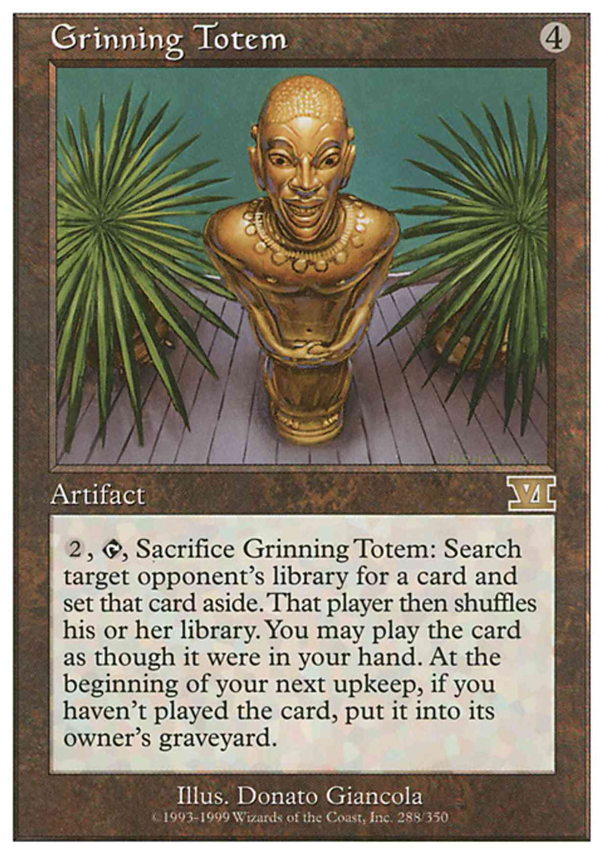 Grinning Totem magic card front