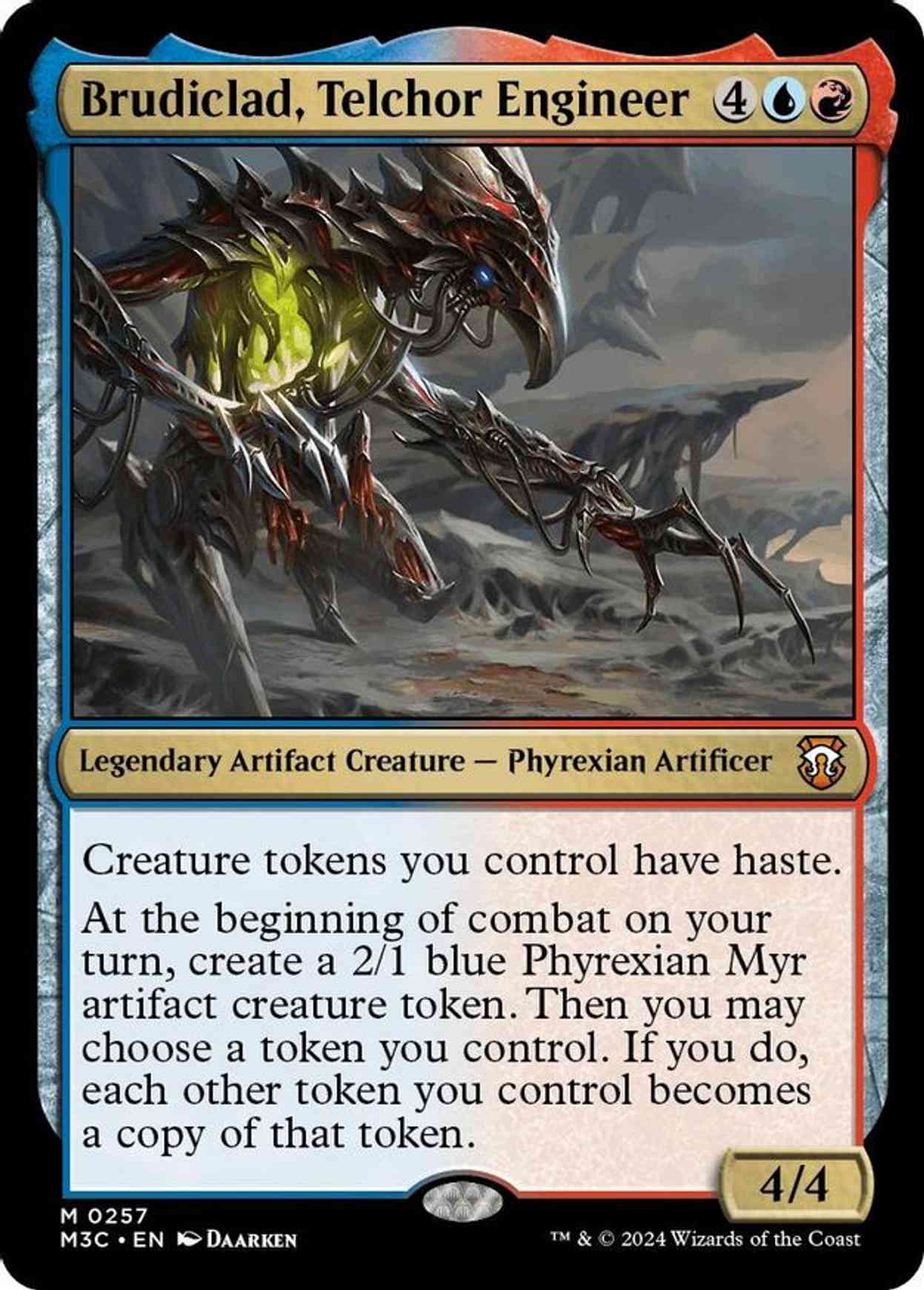 Brudiclad, Telchor Engineer (Ripple Foil) magic card front