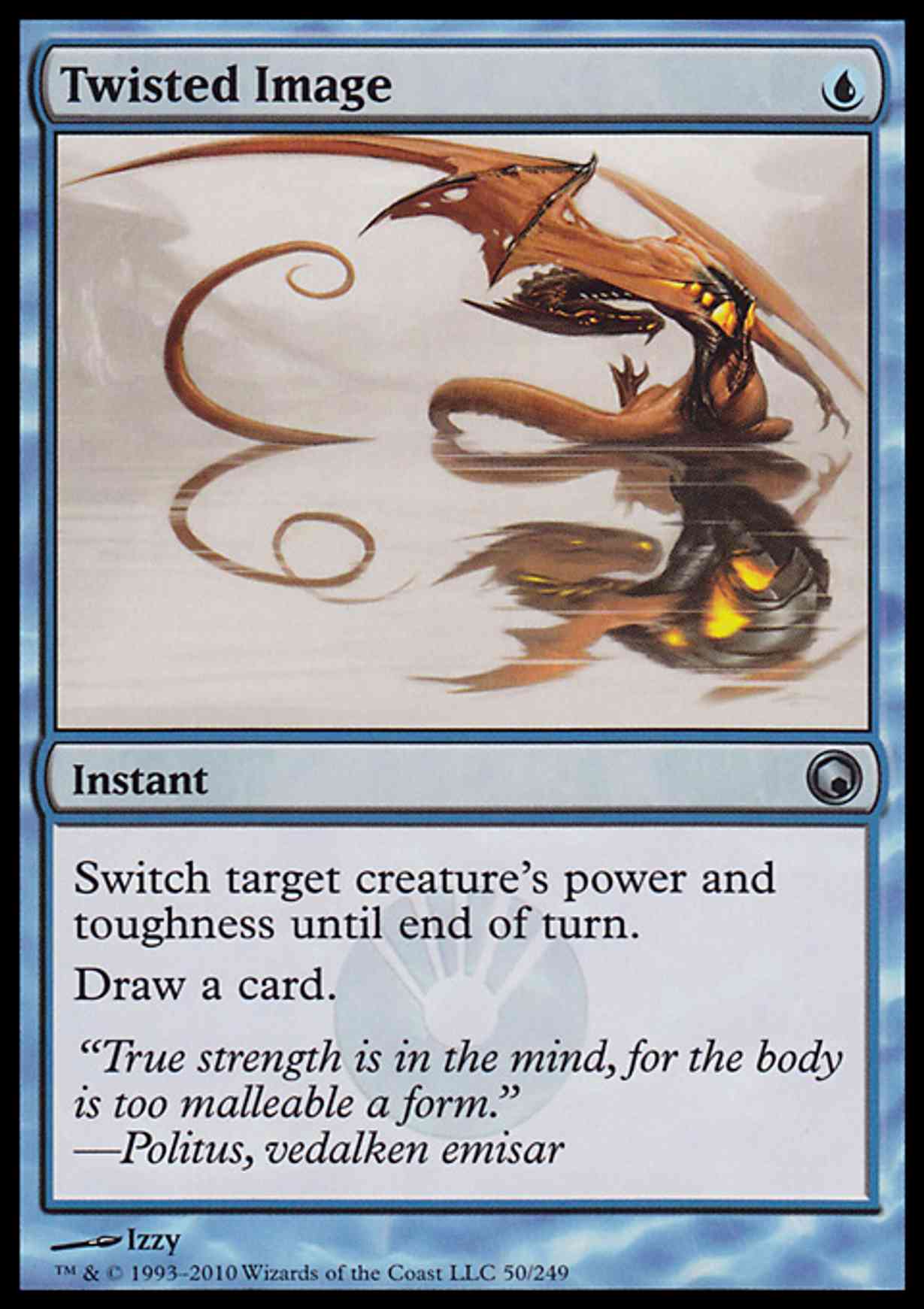 Twisted Image magic card front