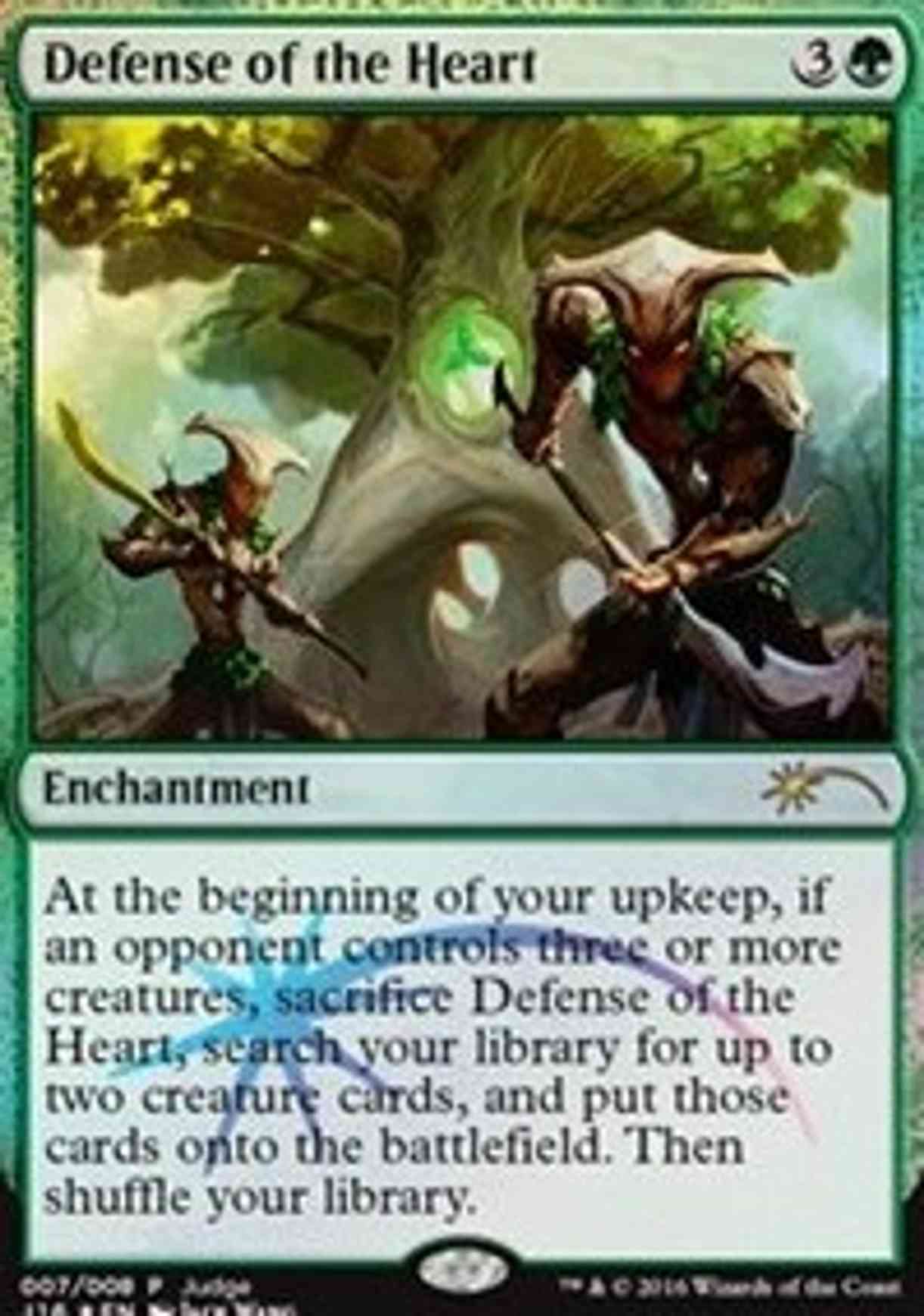 Defense of the Heart magic card front