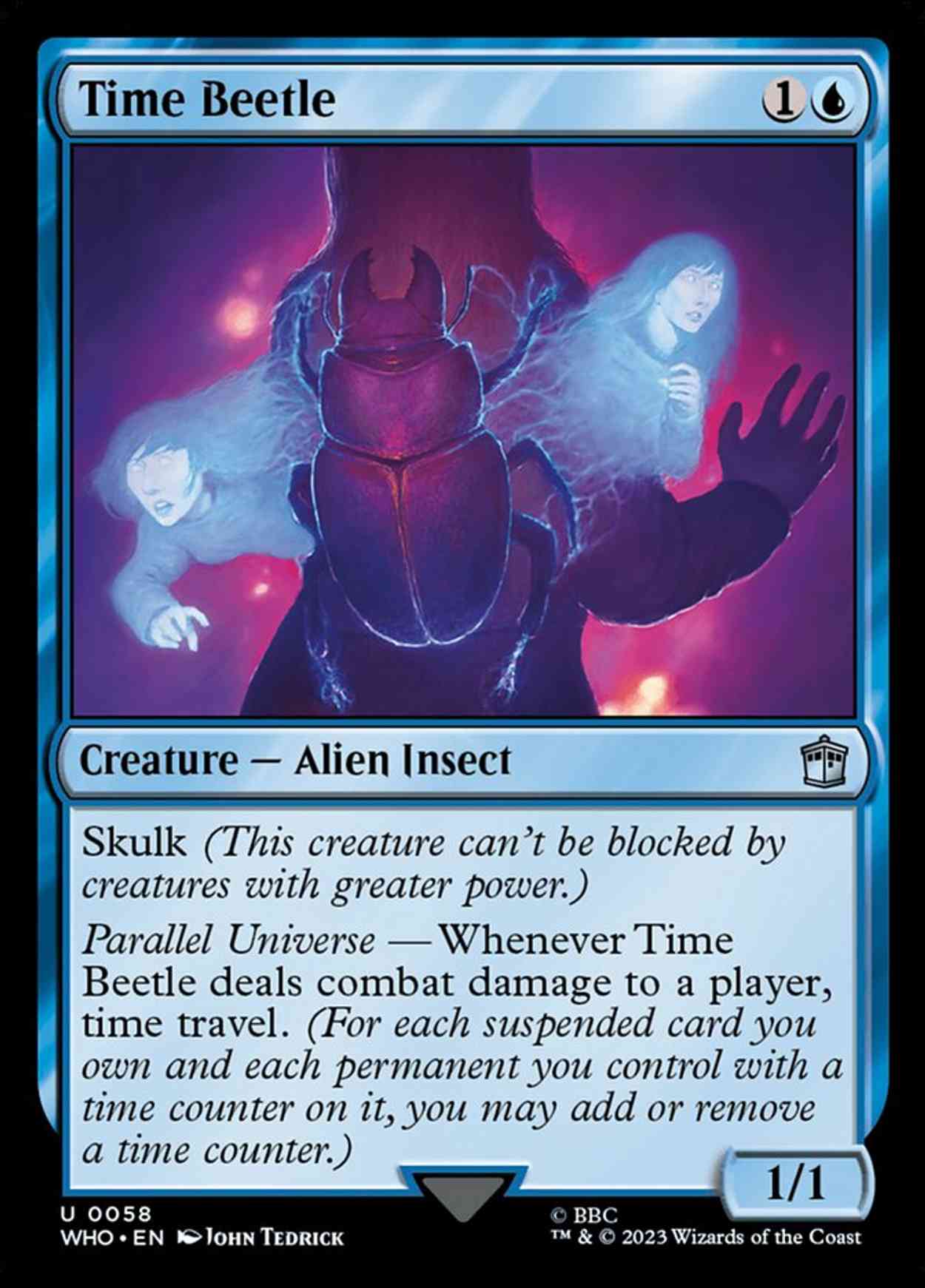 Time Beetle magic card front