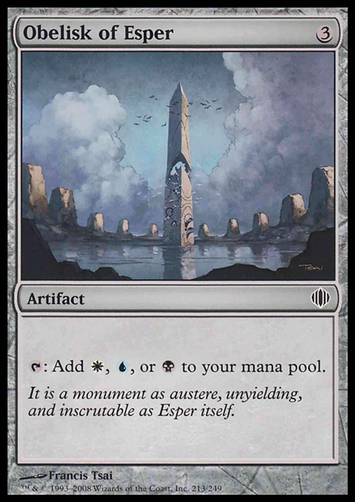 Obelisk of Esper magic card front
