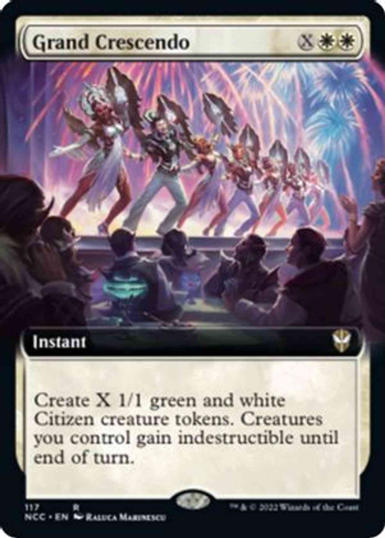Grand Crescendo (Extended Art) magic card front