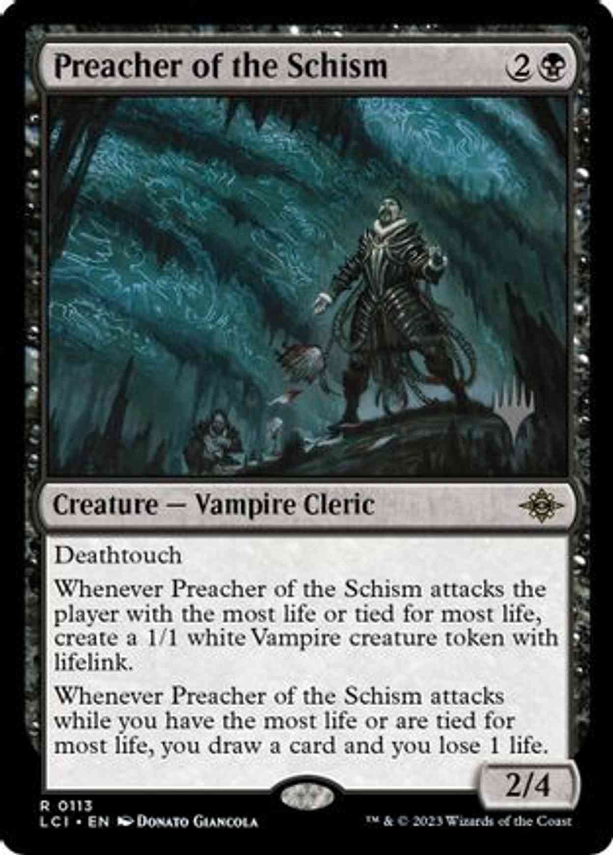 Preacher of the Schism magic card front