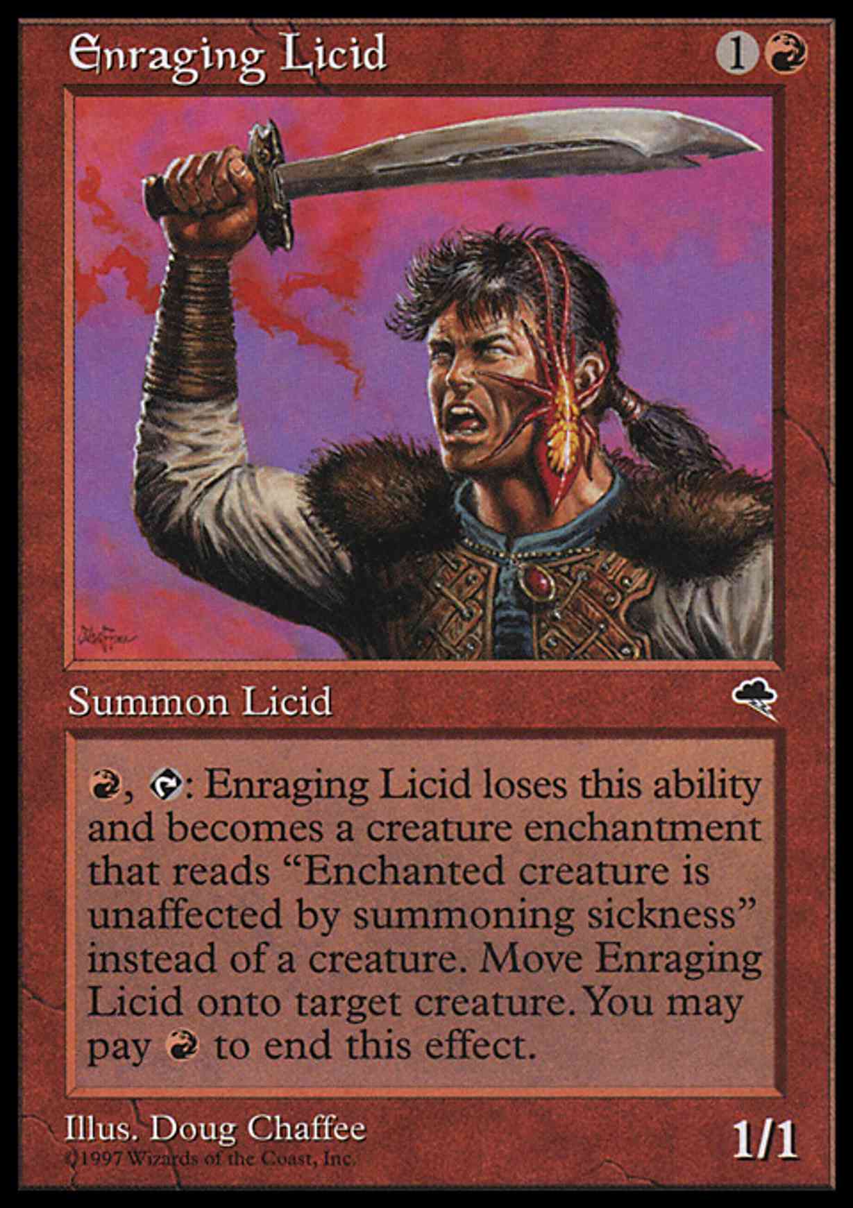 Enraging Licid magic card front