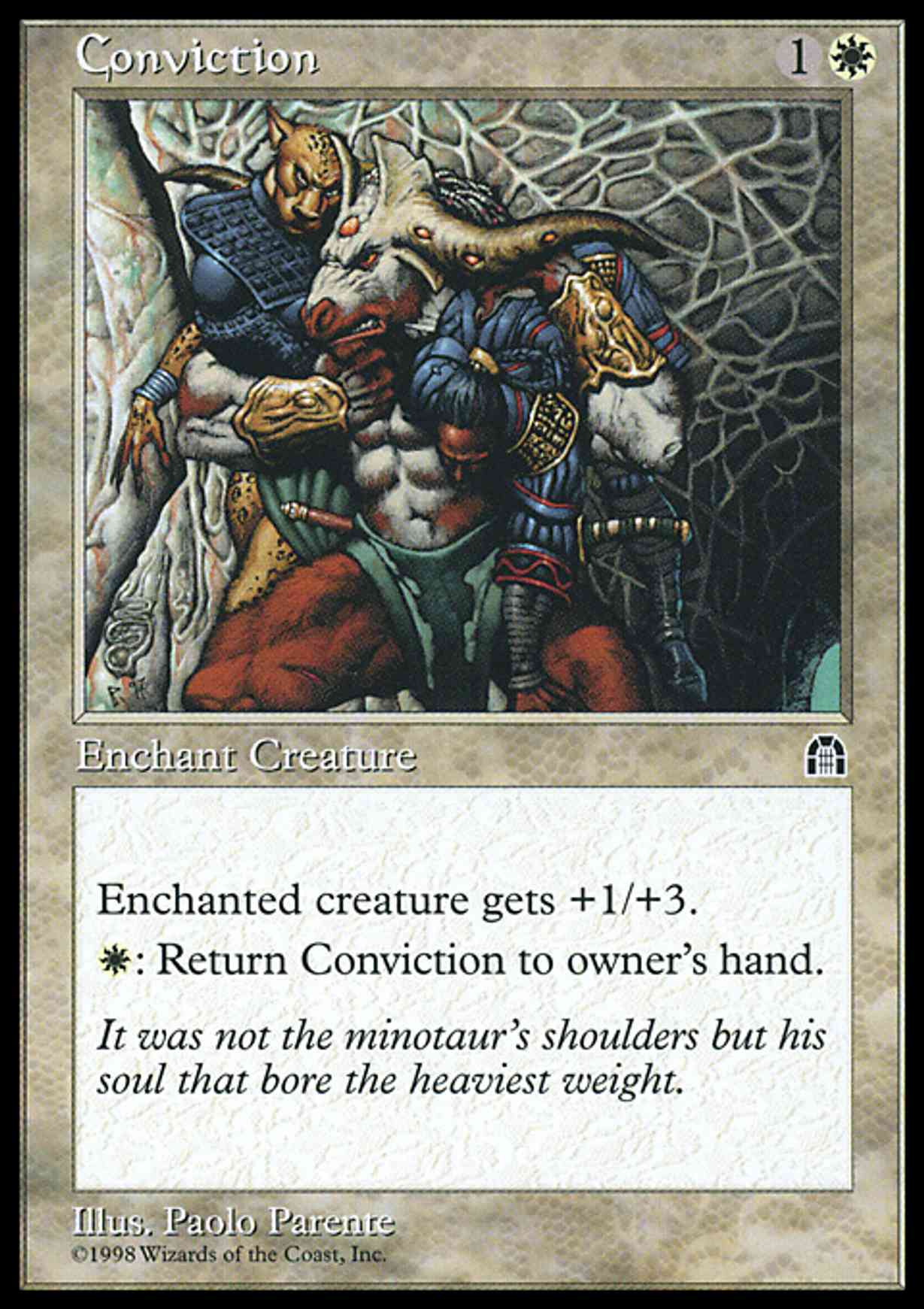 Conviction magic card front