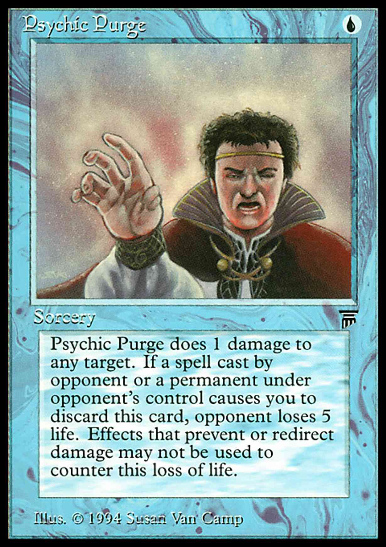 Psychic Purge magic card front
