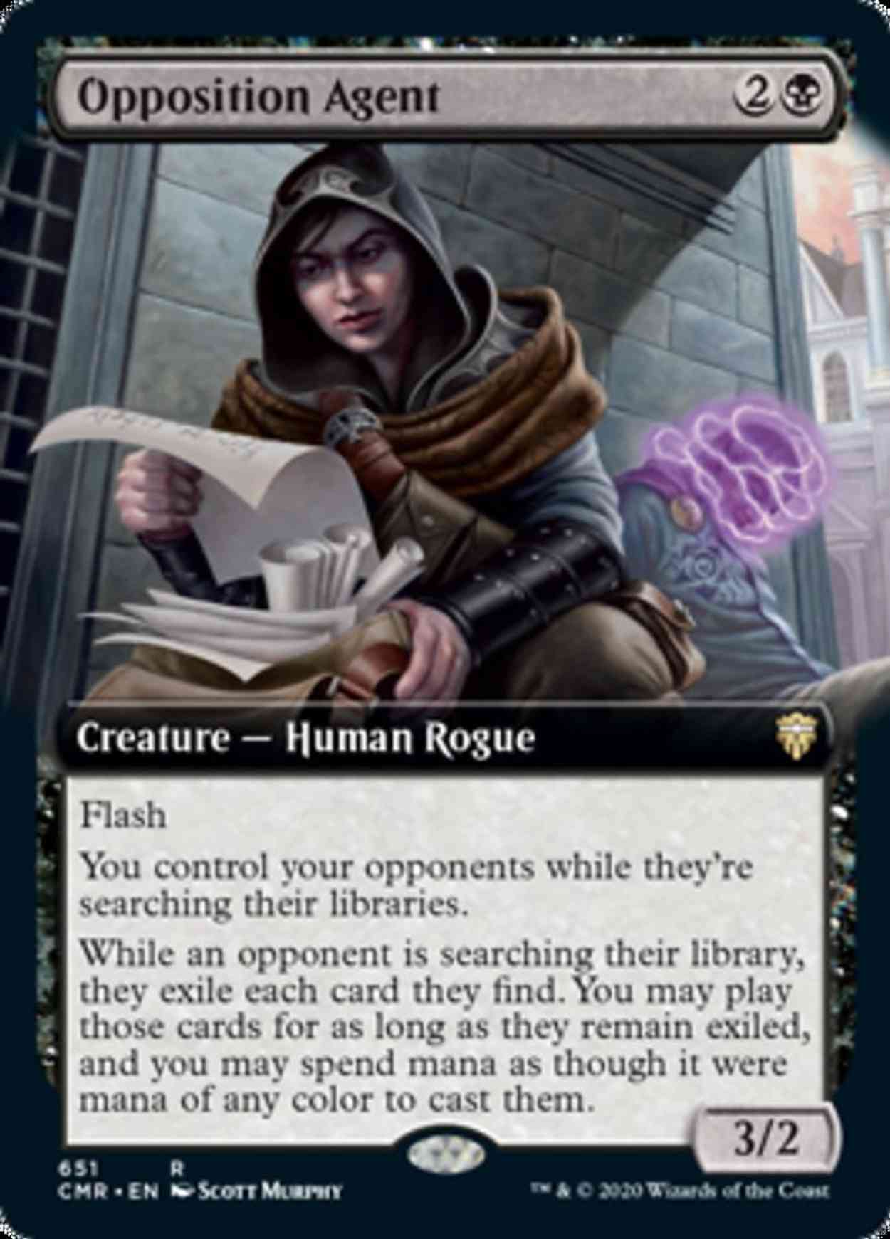 Opposition Agent (Extended Art) magic card front