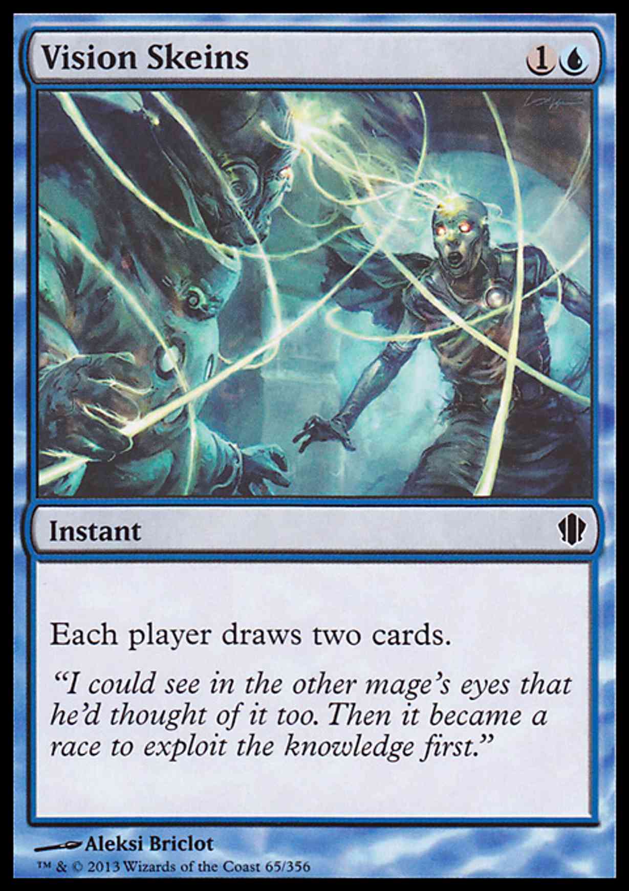 Vision Skeins magic card front