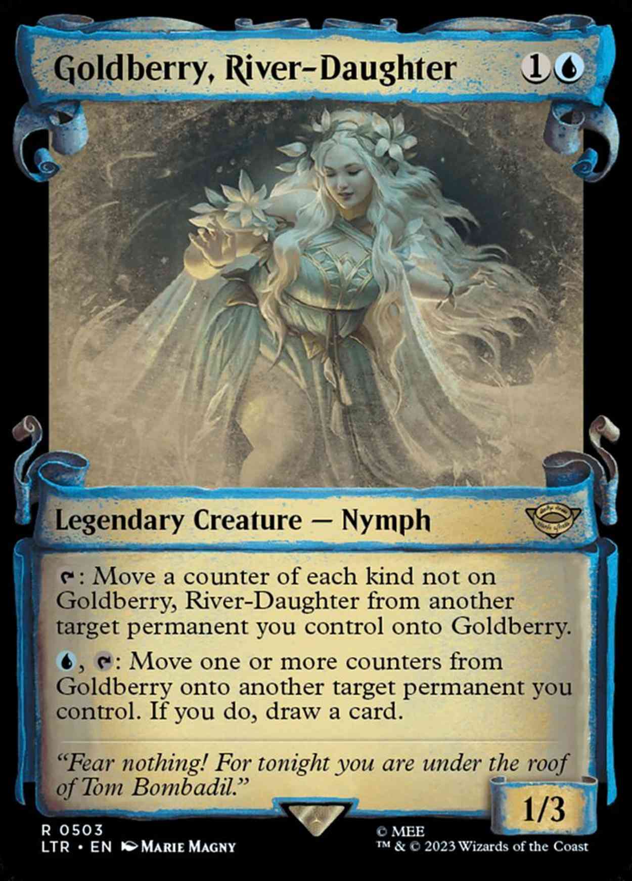 Goldberry, River-Daughter (Showcase Scrolls) magic card front