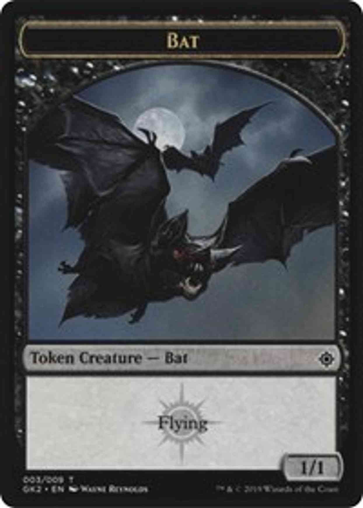 Bat // Spirit (010) Token magic card front