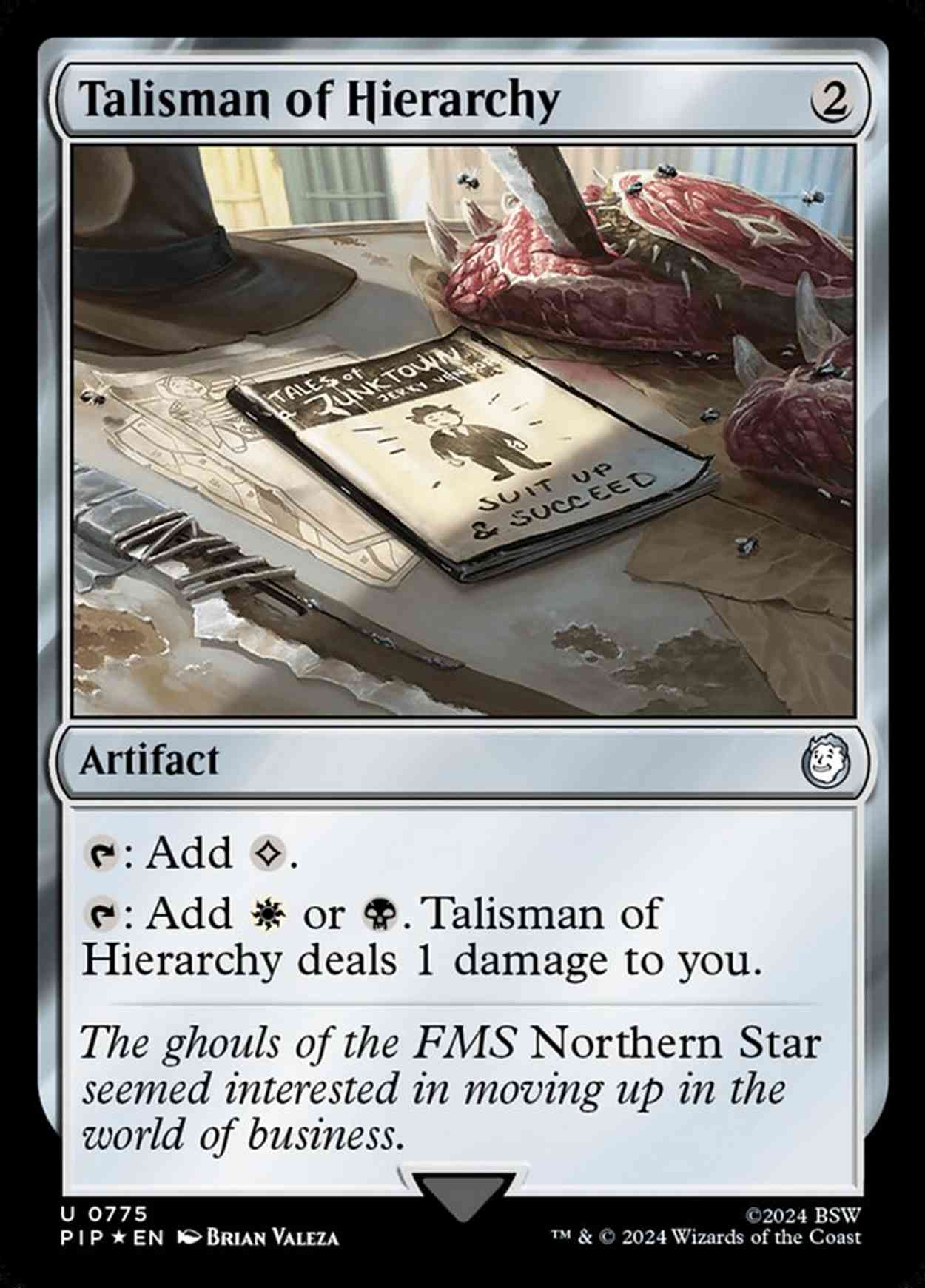 Talisman of Hierarchy (Surge Foil) magic card front