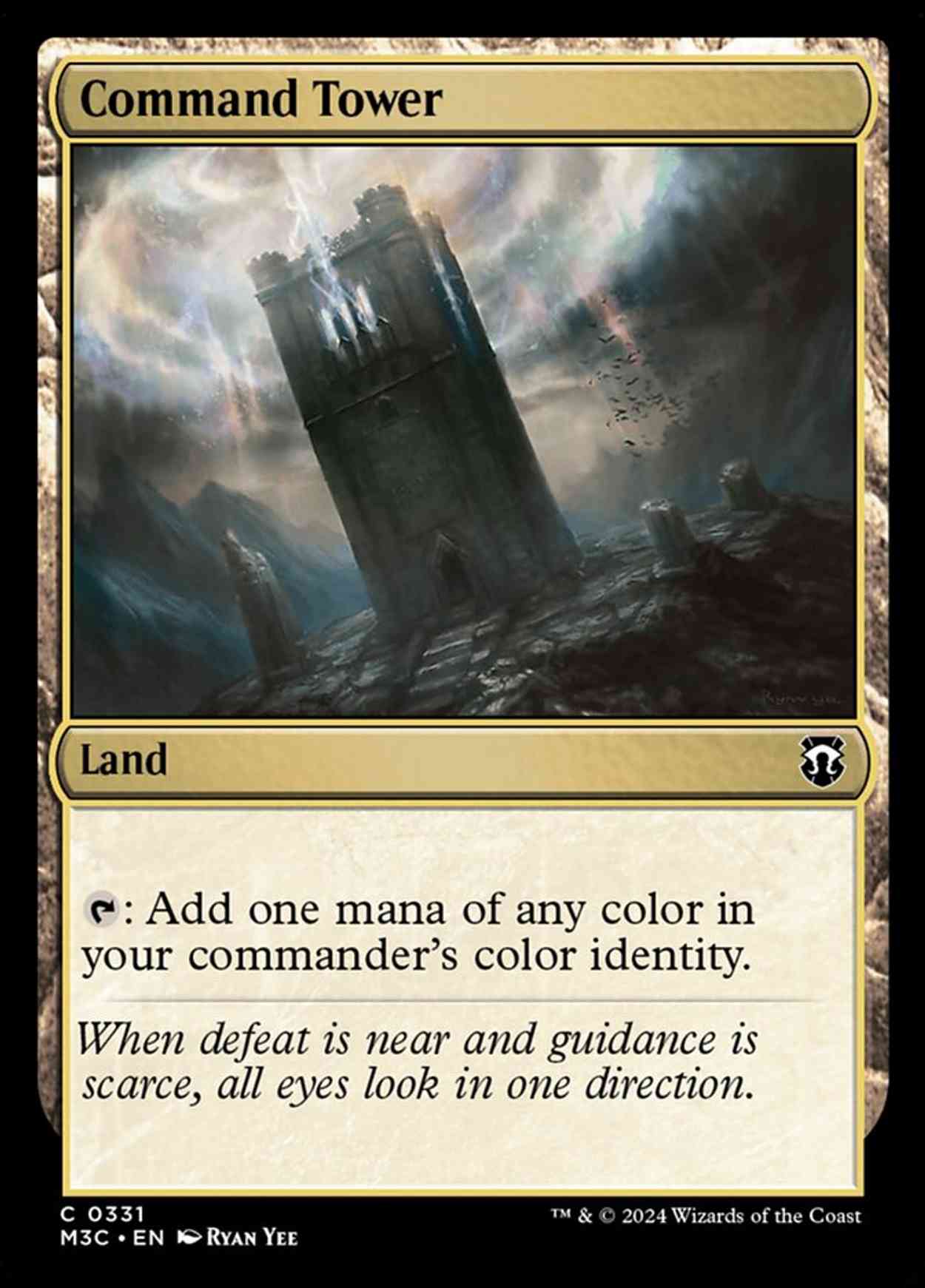 Command Tower magic card front