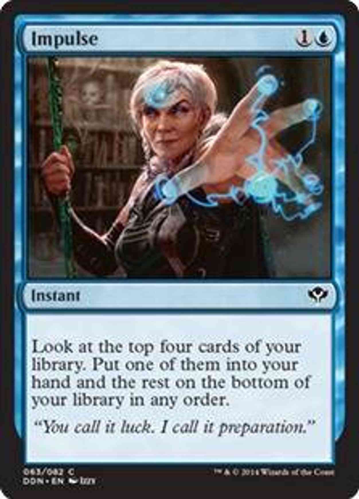 Impulse magic card front