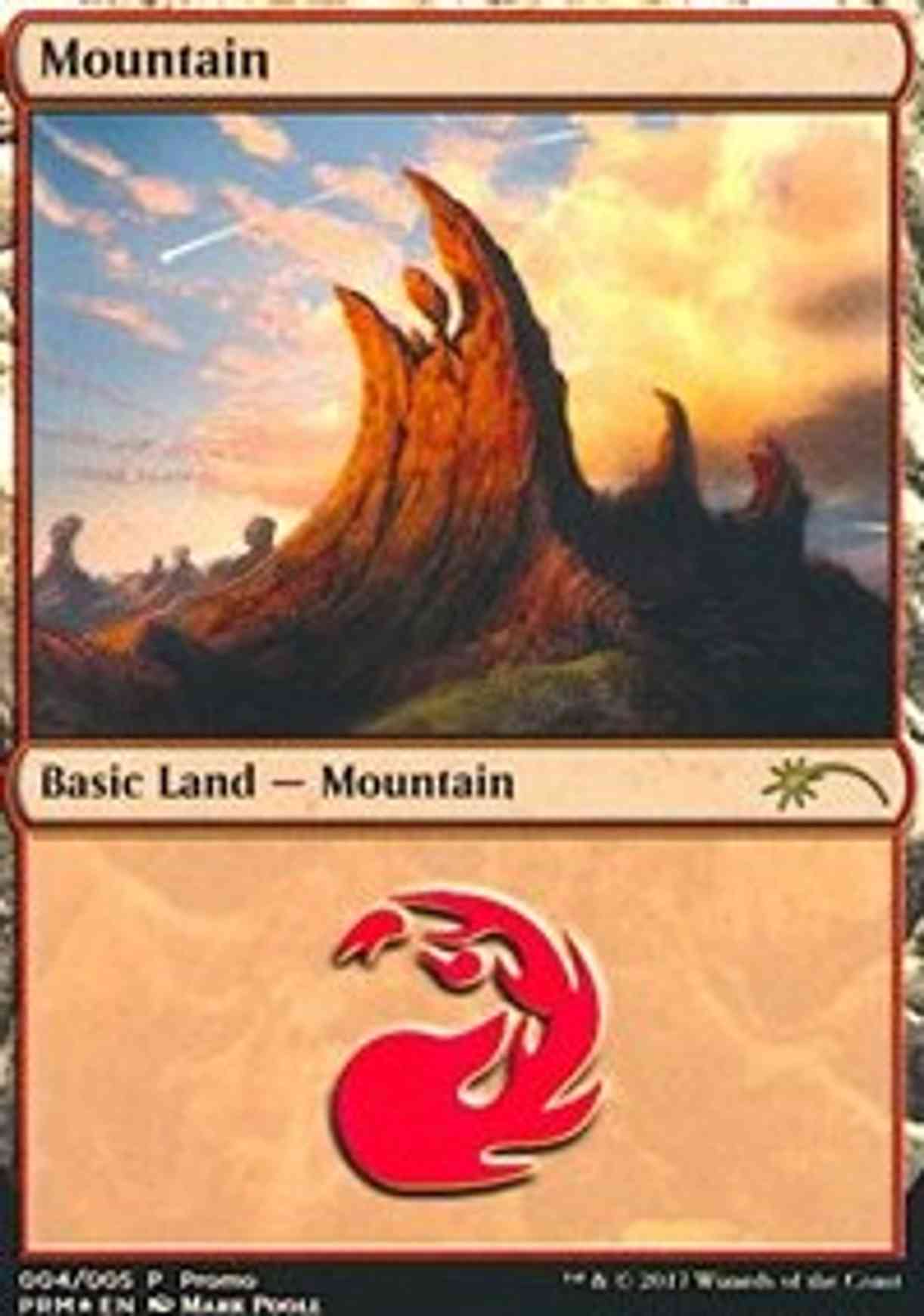 Mountain (2017 Gift Pack - Poole) magic card front