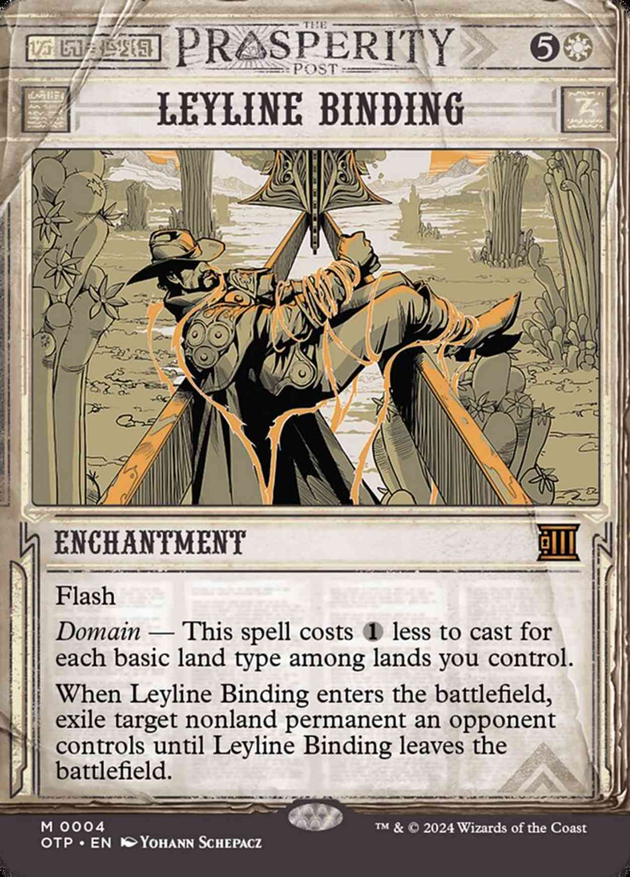 Leyline Binding magic card front