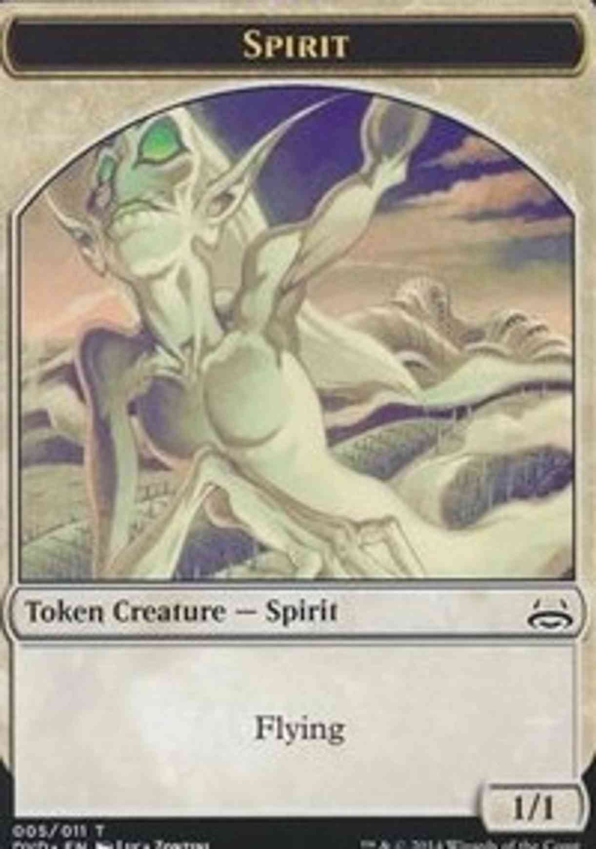 Spirit Token magic card front