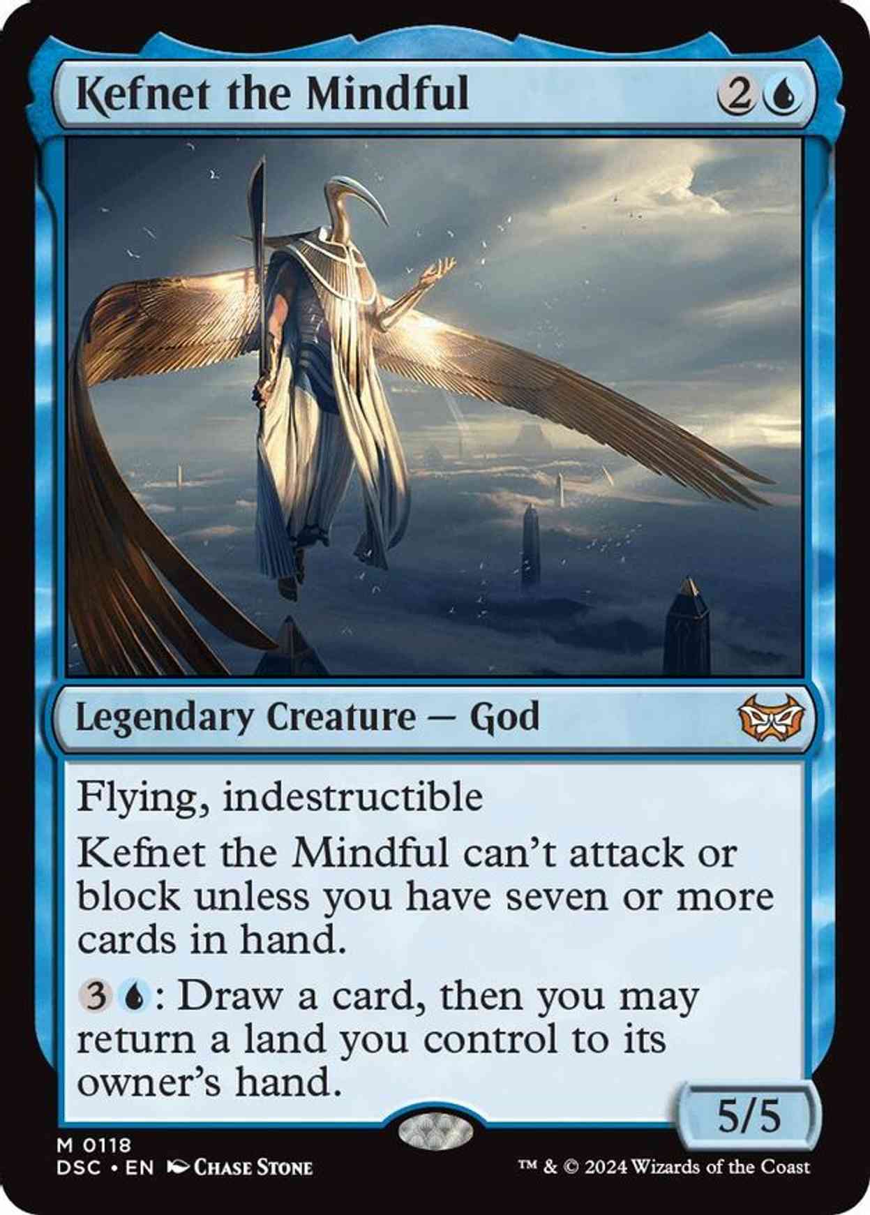 Kefnet the Mindful magic card front