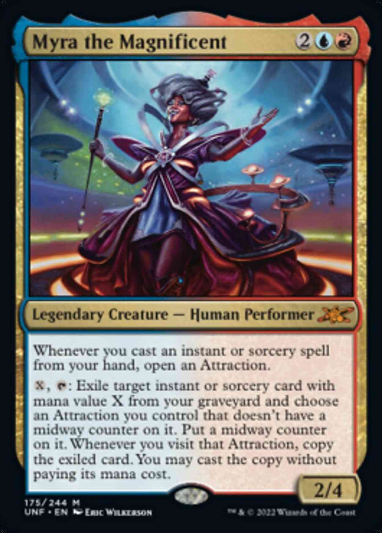 Myra the Magnificent magic card front