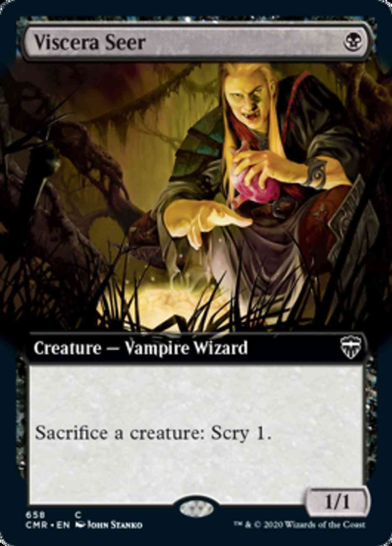 Viscera Seer (Extended Art) magic card front