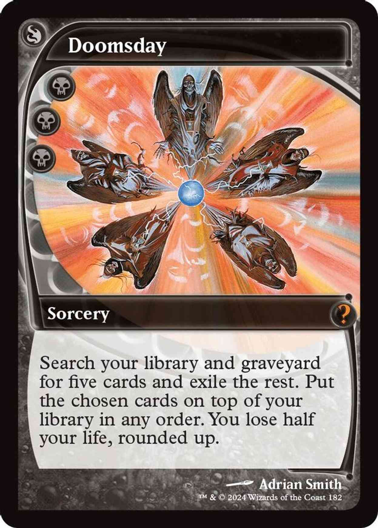 Doomsday (Future Sight) magic card front