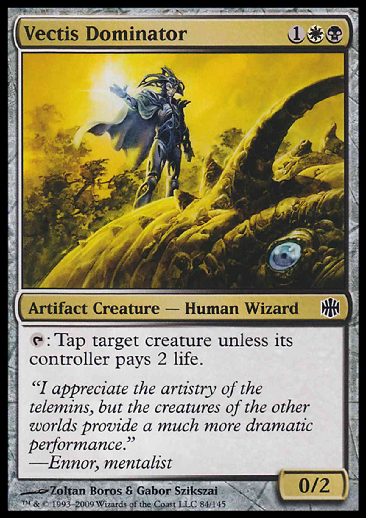 Vectis Dominator magic card front