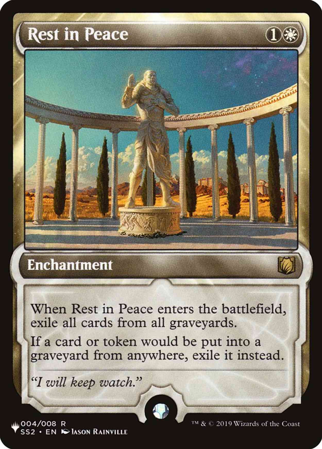Rest in Peace magic card front