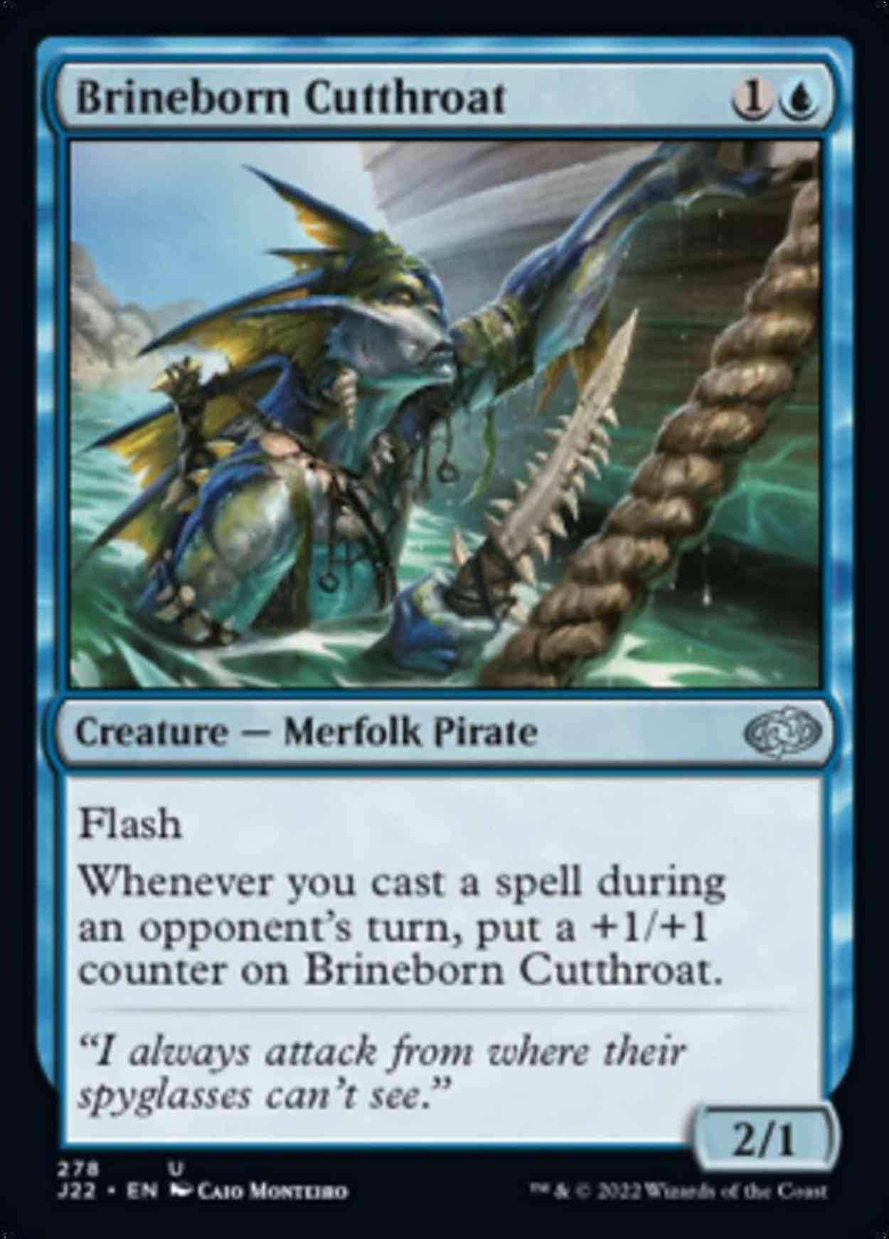 Brineborn Cutthroat magic card front