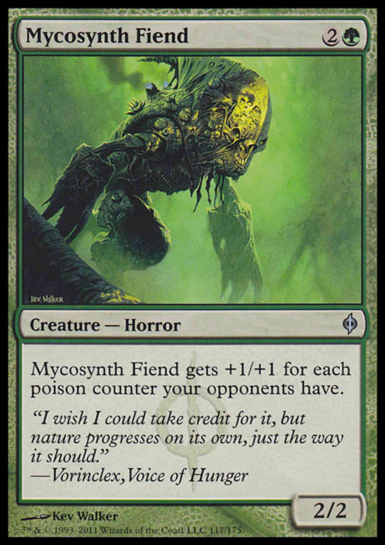 Mycosynth Fiend magic card front