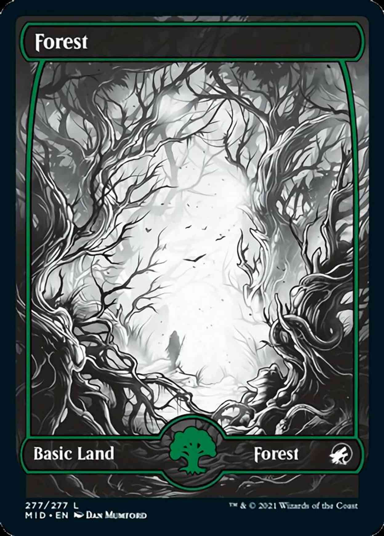Forest (277) magic card front