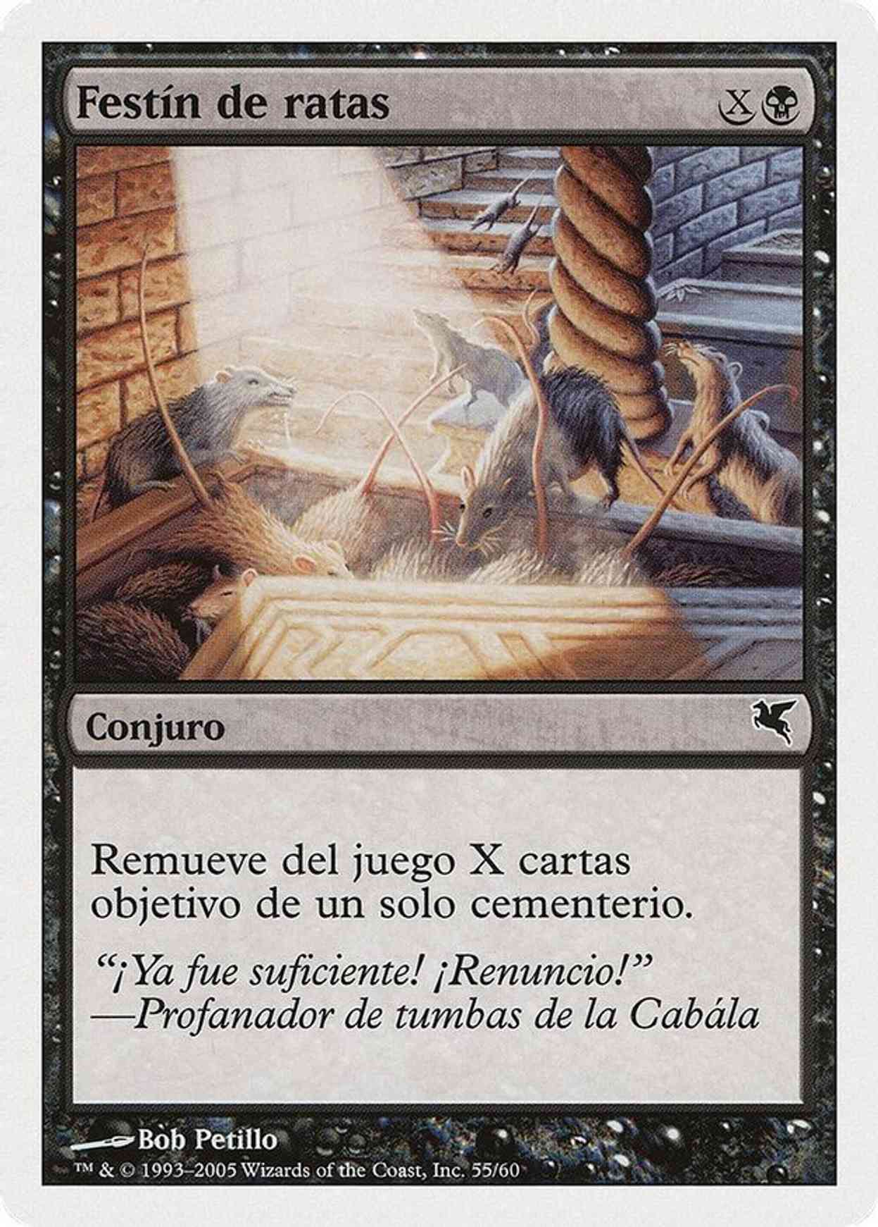 Rats' Feast (Spanish) - "Festin de ratas" (A55) magic card front