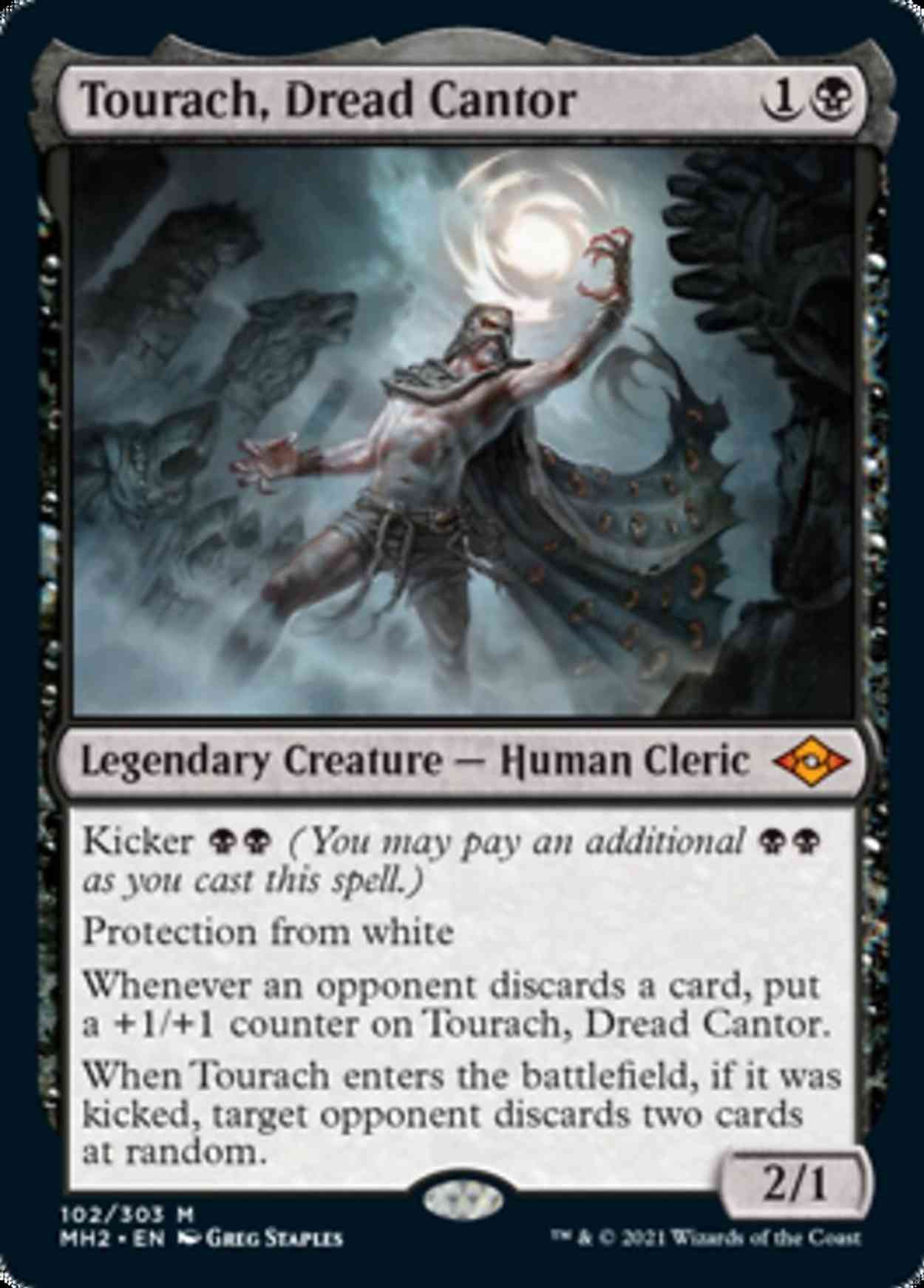 Tourach, Dread Cantor magic card front