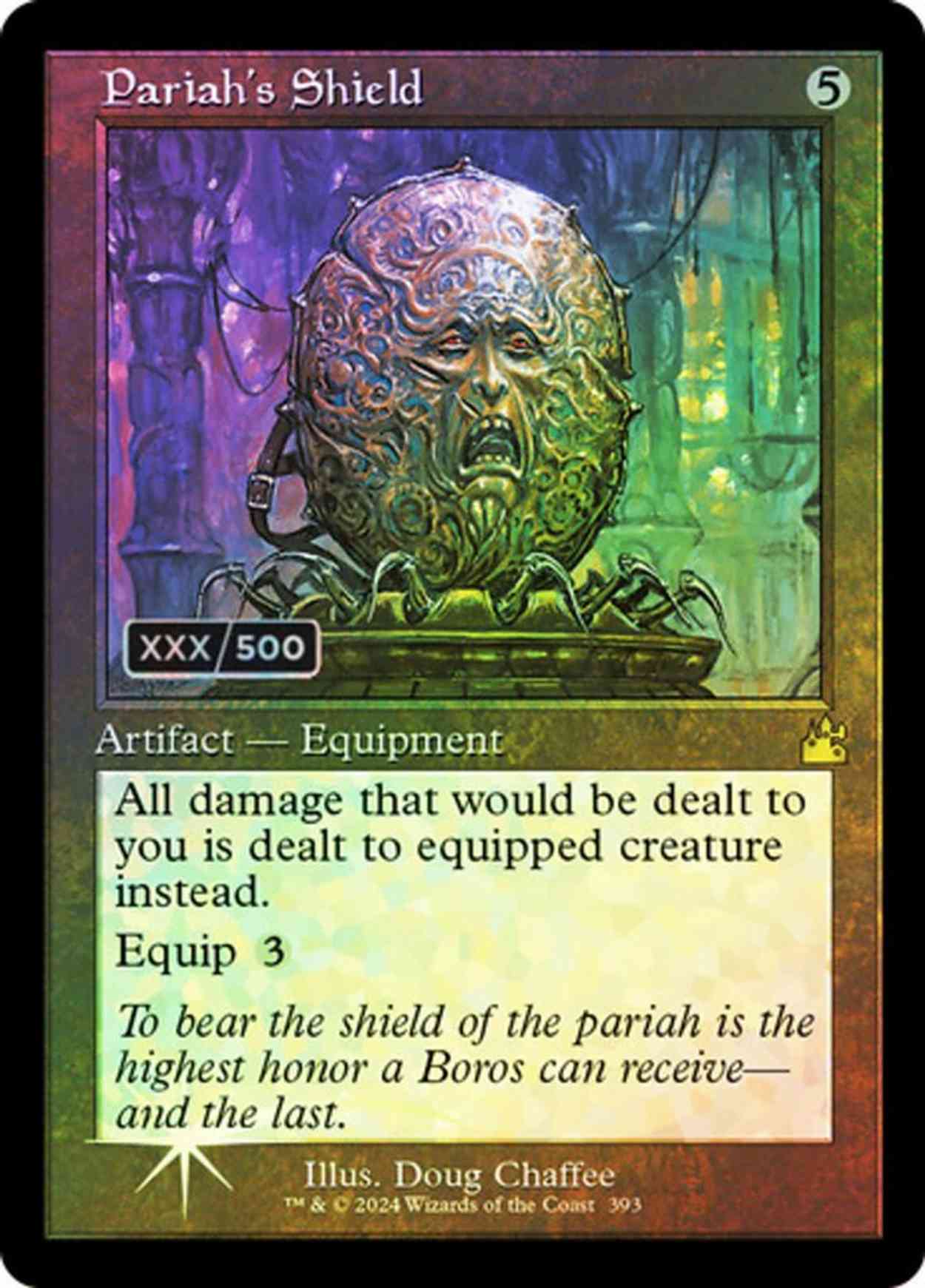 Pariah's Shield (Retro Frame) (Serial Numbered) magic card front
