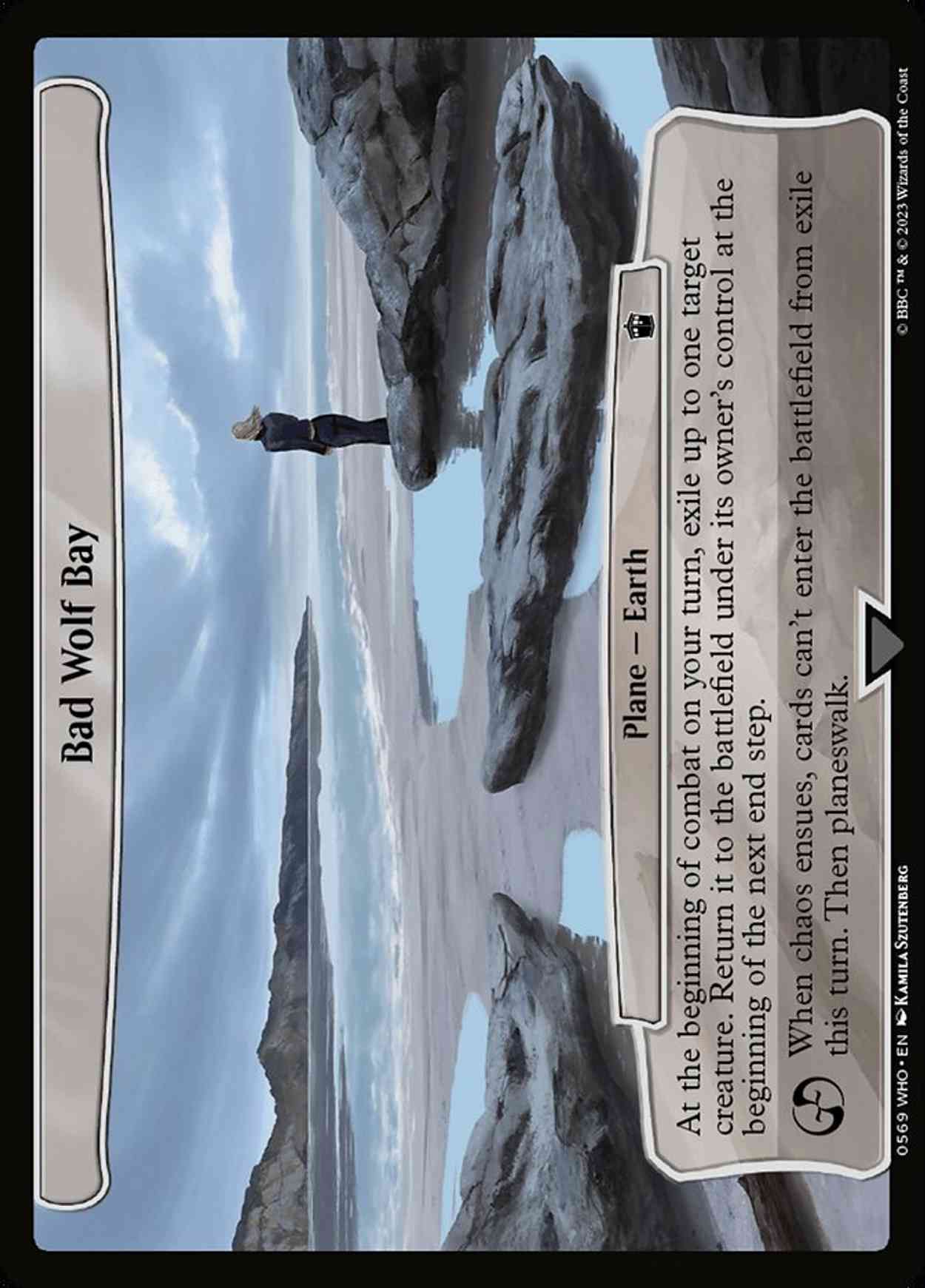 Bad Wolf Bay magic card front