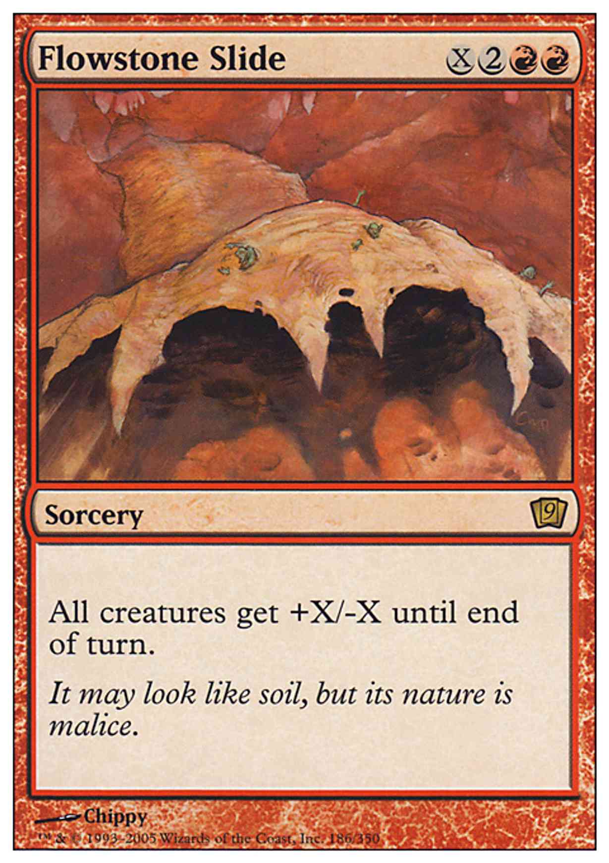 Flowstone Slide magic card front
