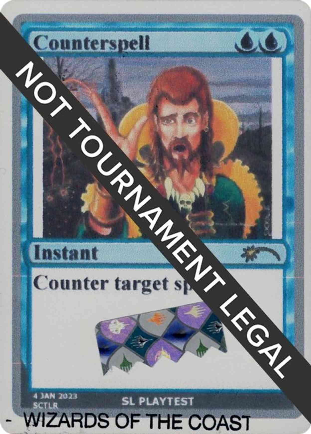 Counterspell (SL PLAYTEST) magic card front