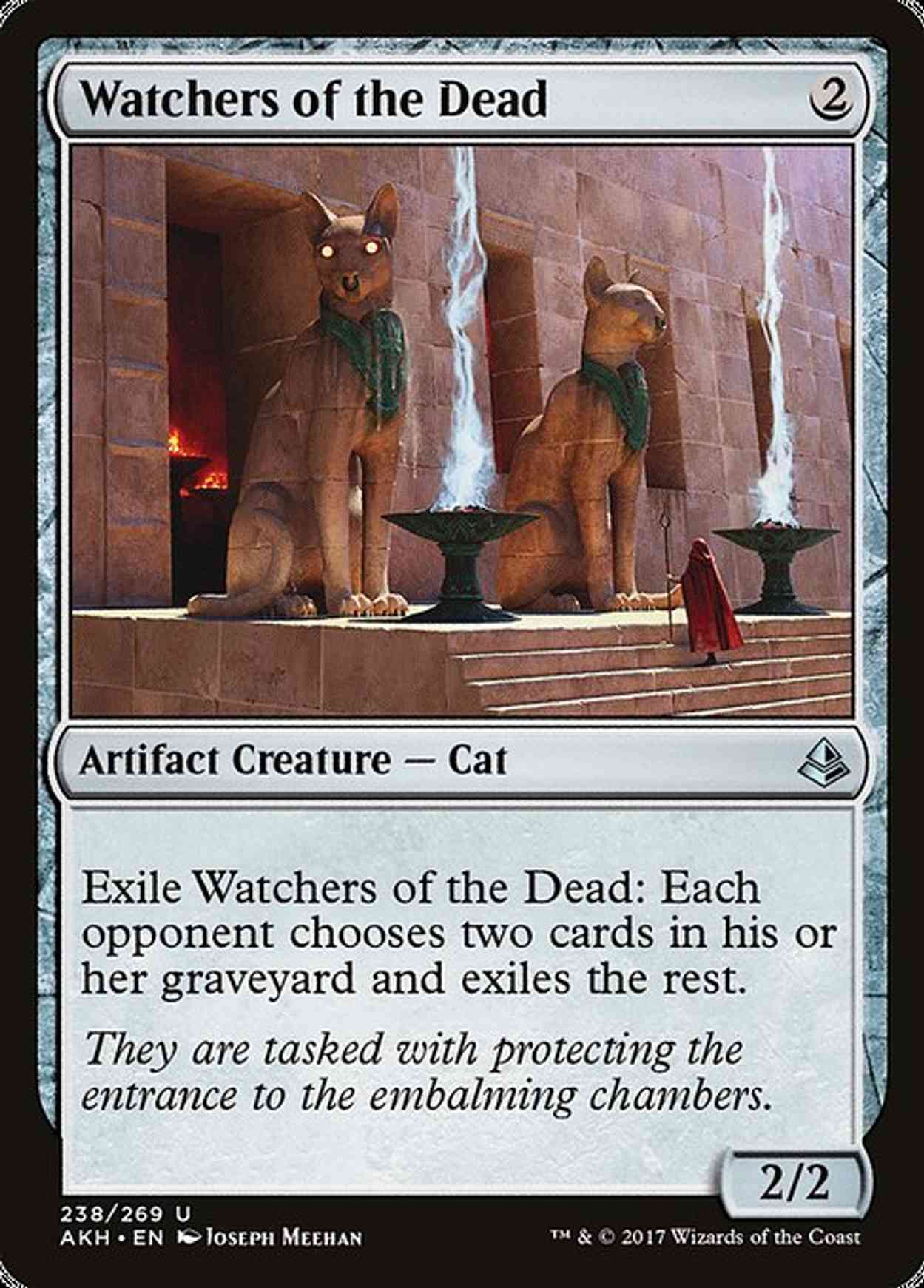 Watchers of the Dead magic card front