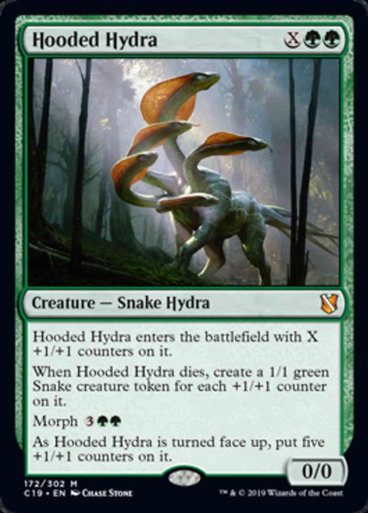 Hooded Hydra magic card front