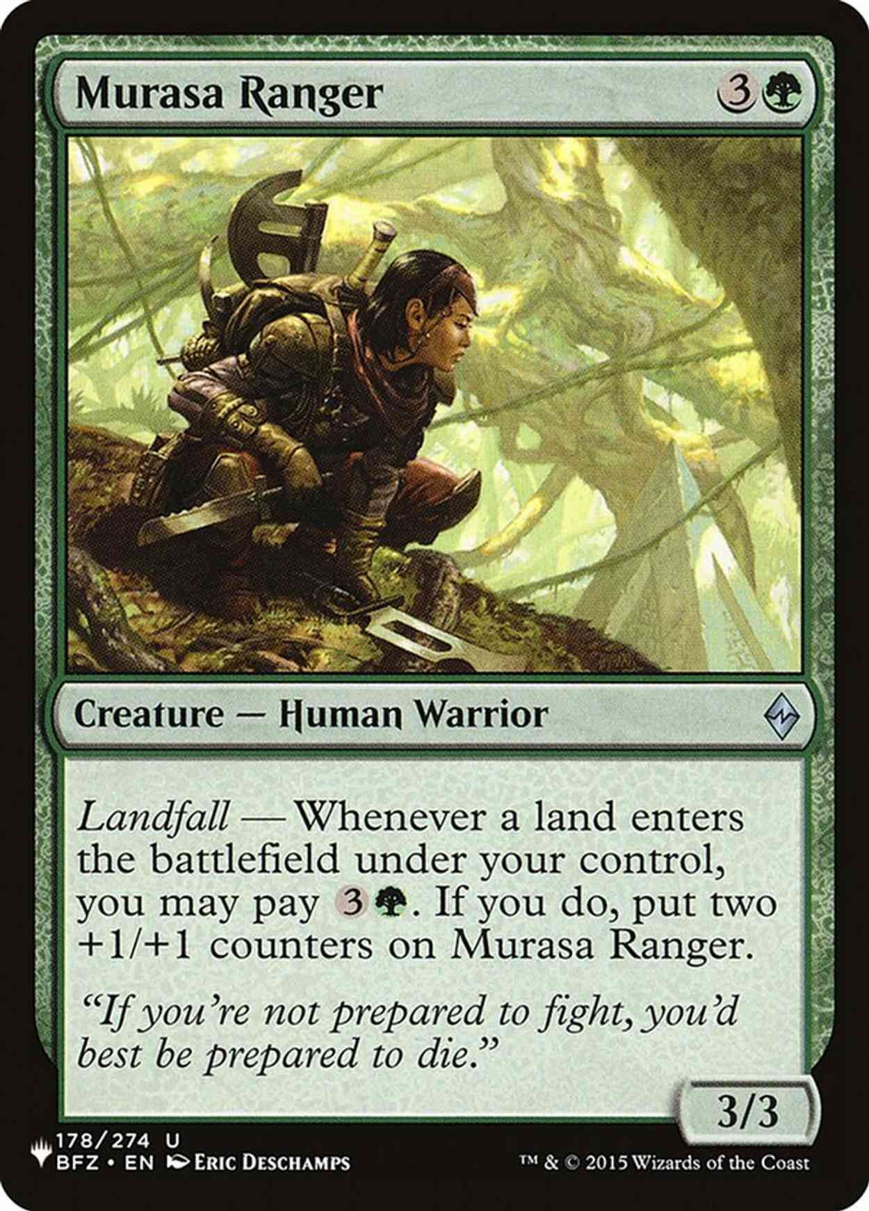 Murasa Ranger magic card front