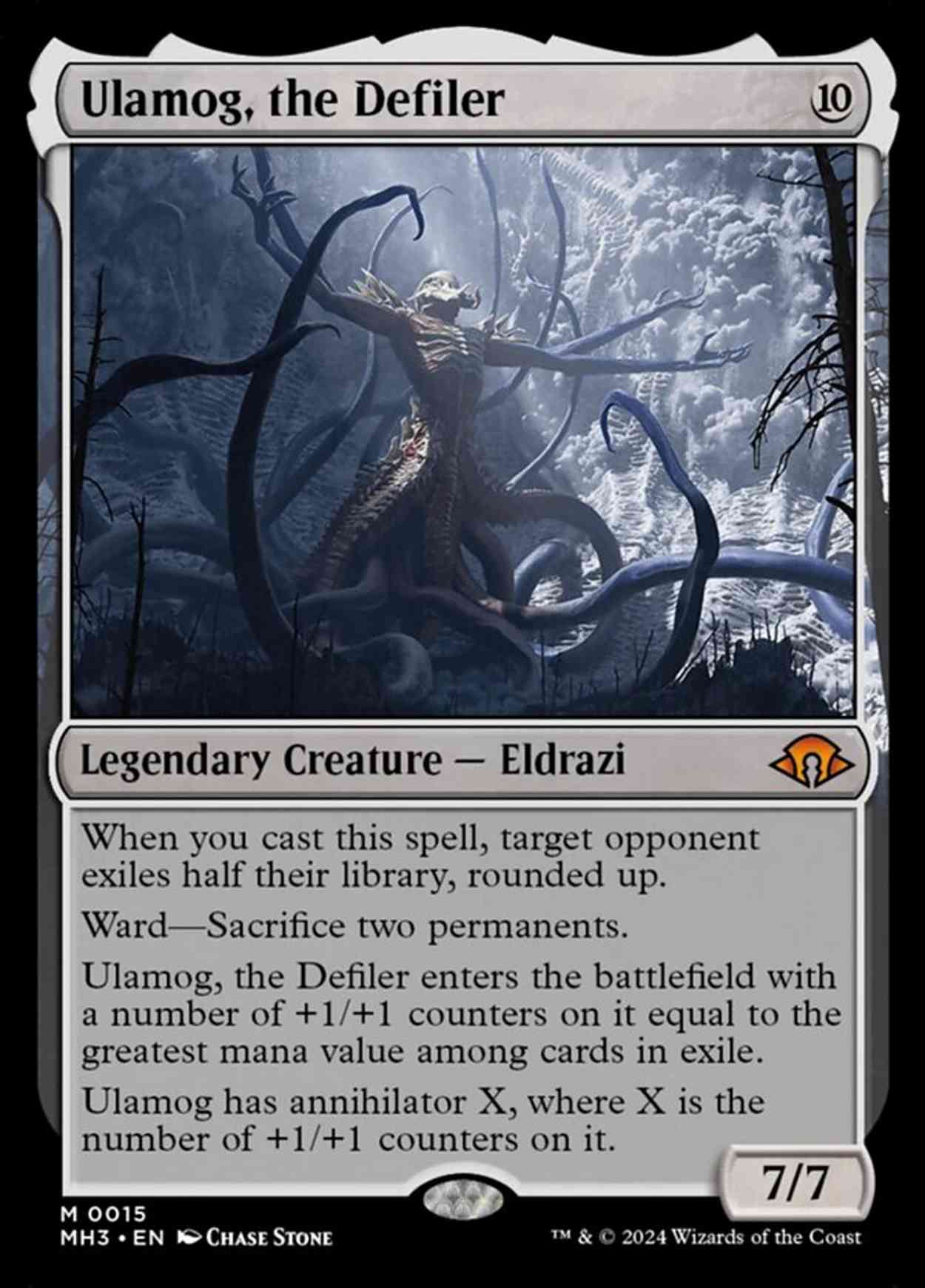 Ulamog, the Defiler magic card front