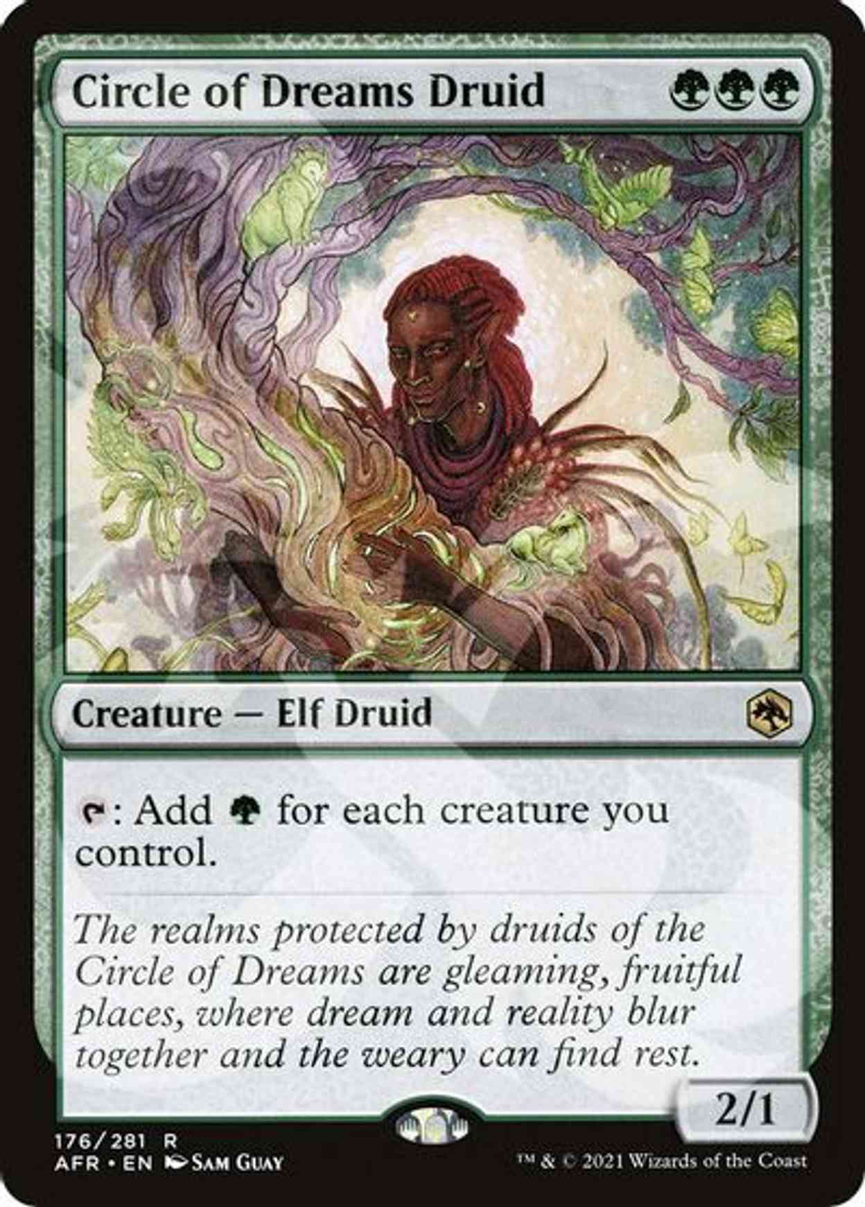 Circle of Dreams Druid magic card front