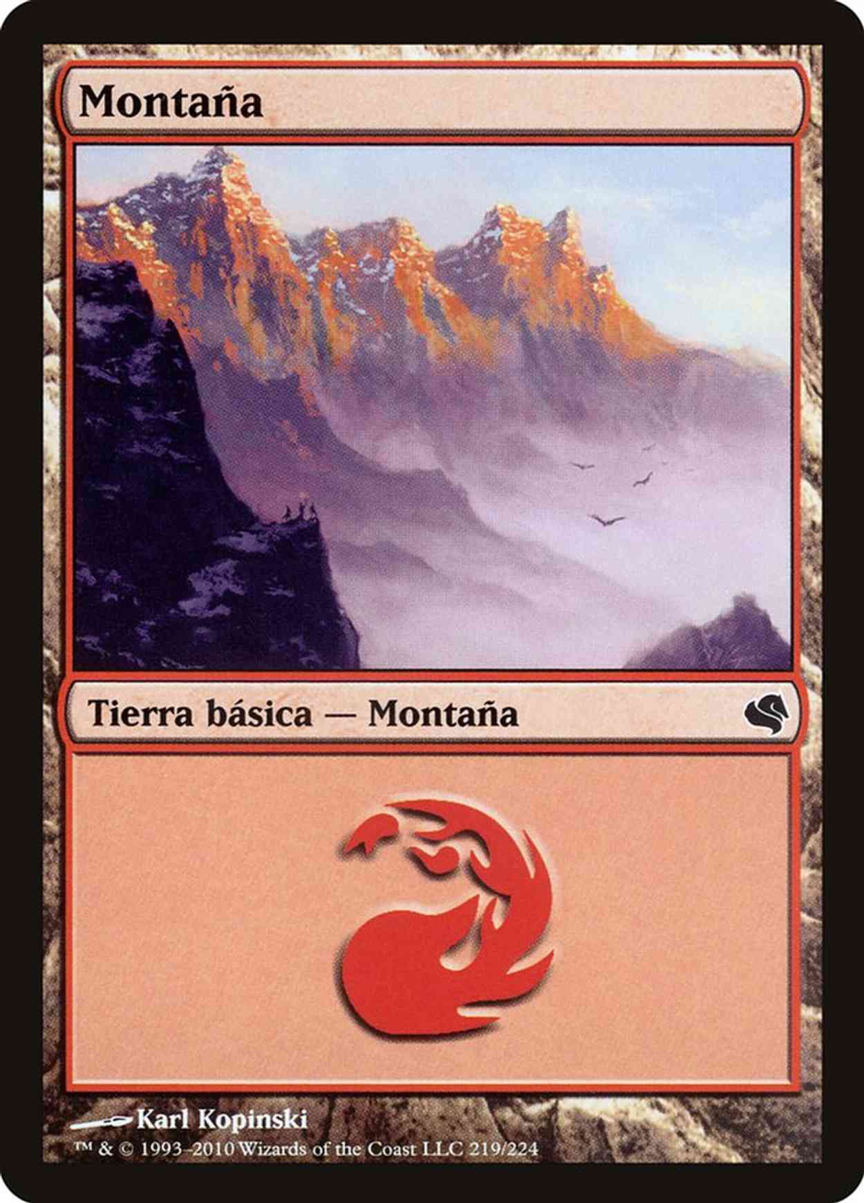 Mountain (Retro Frame) magic card front