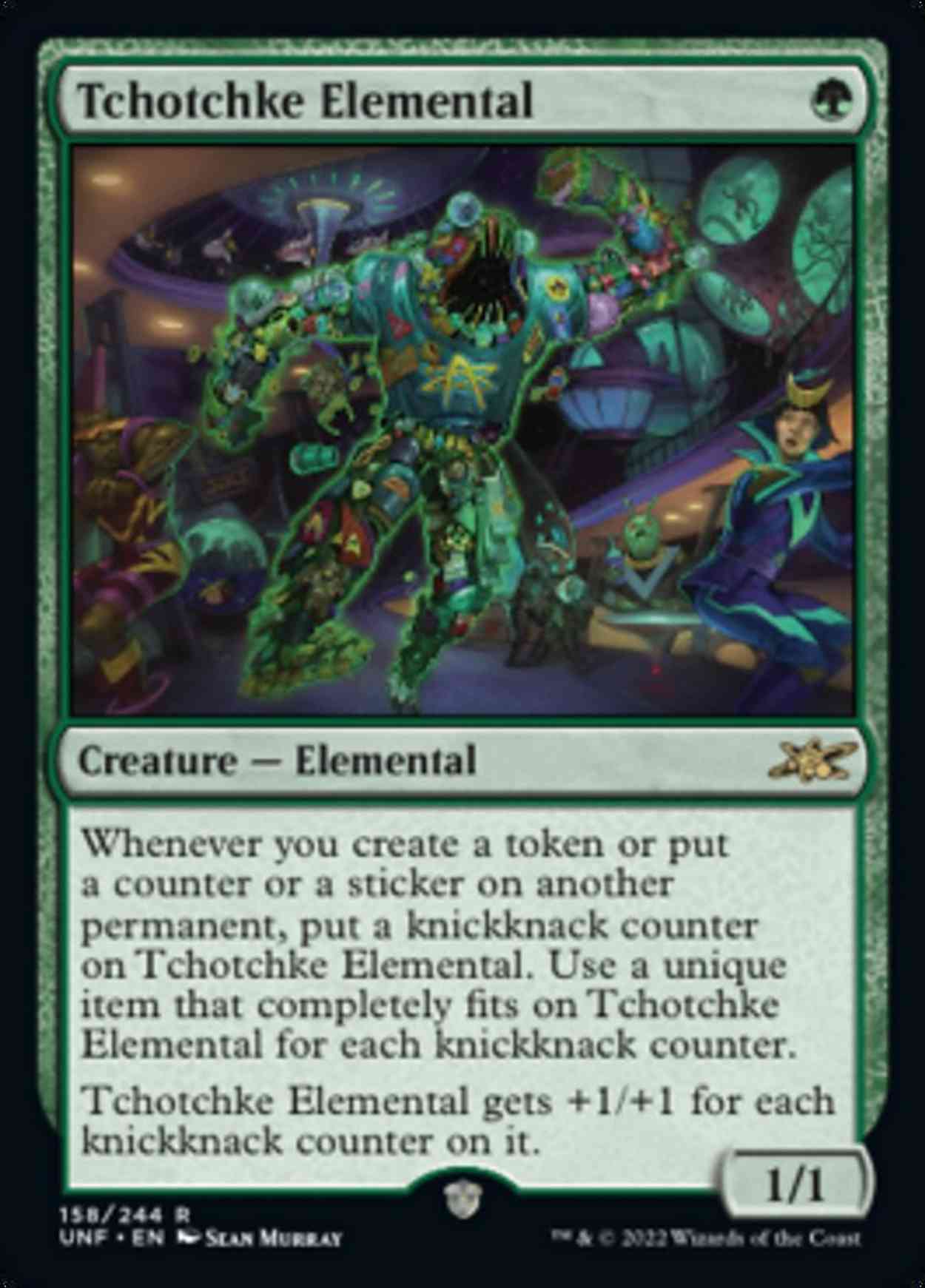 Tchotchke Elemental magic card front