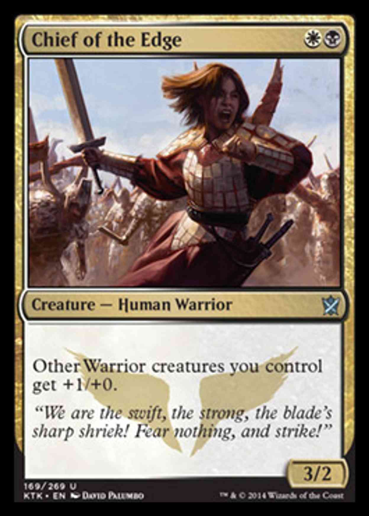 Chief of the Edge magic card front